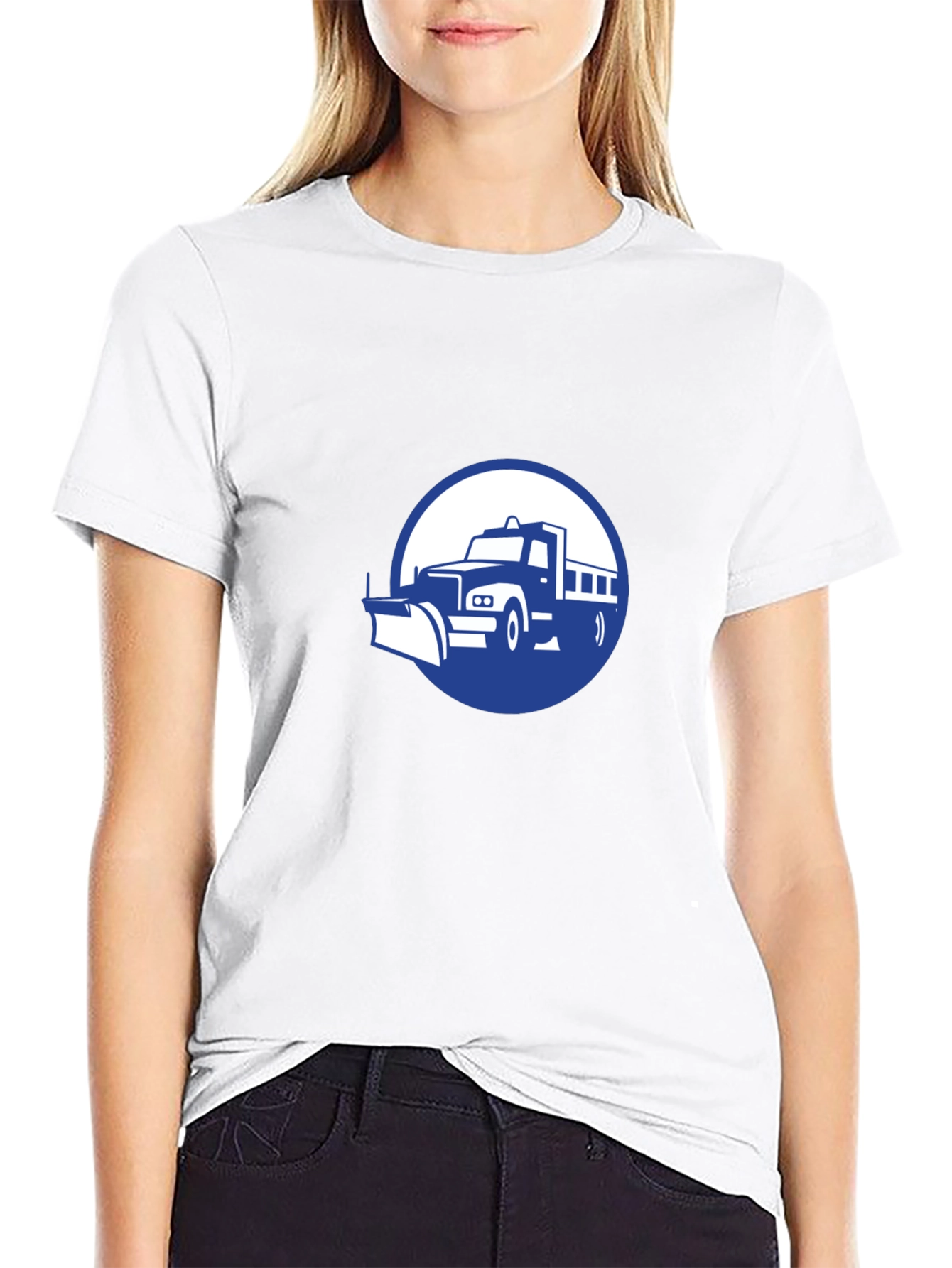 Snowplow Truck Graphic Tee
