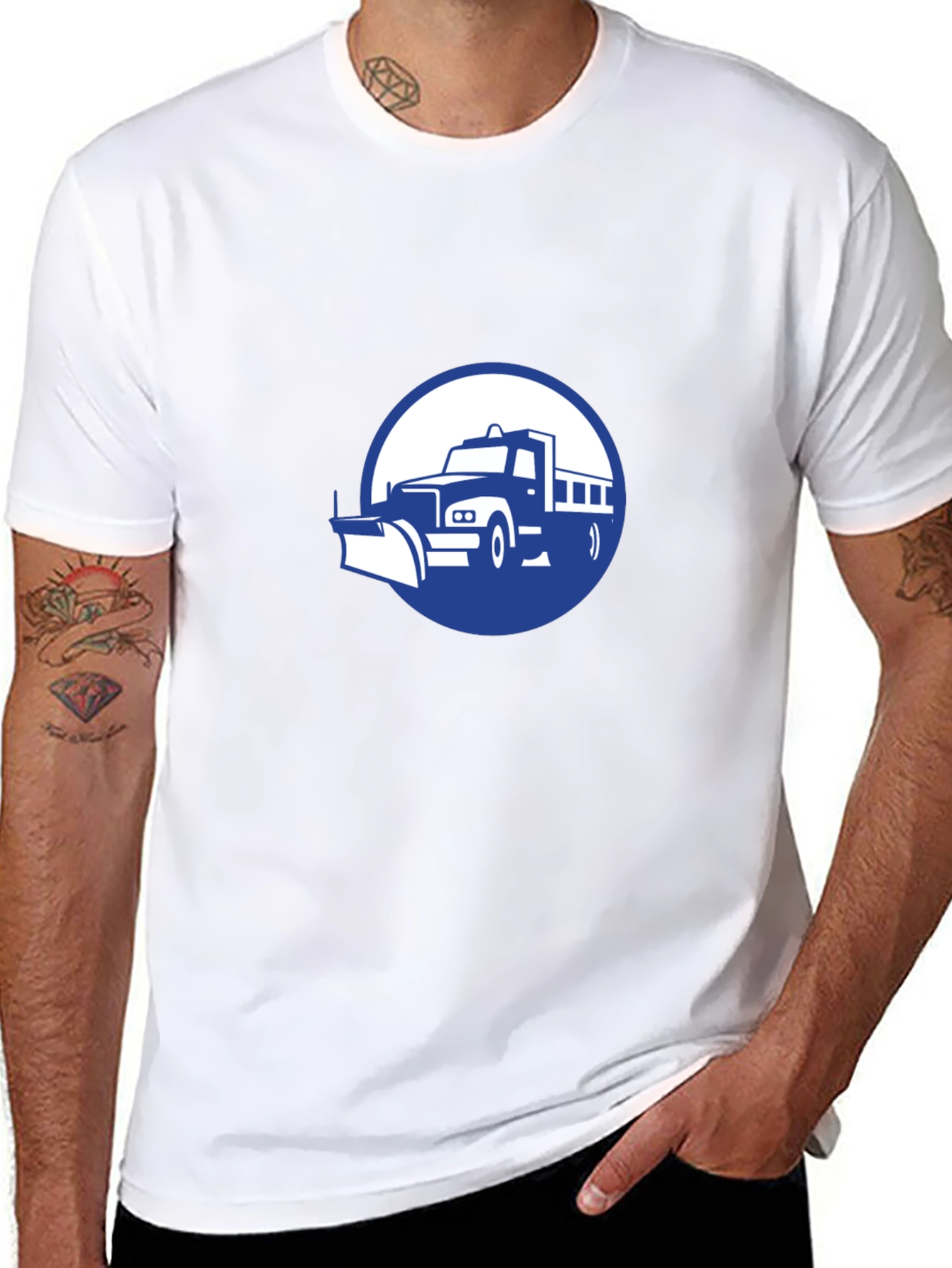 Snowplow Truck Graphic Tee