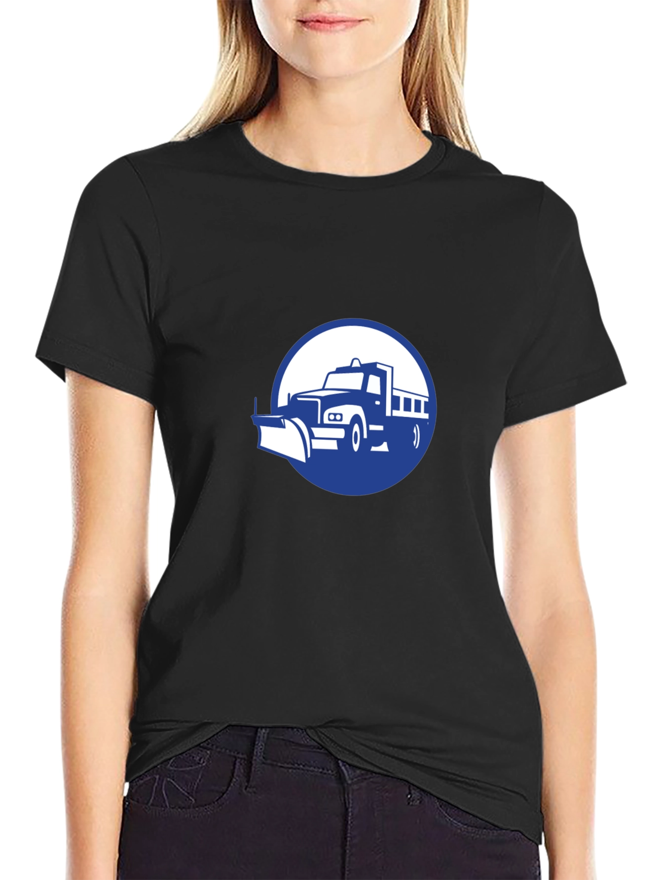 Snowplow Truck Graphic Tee