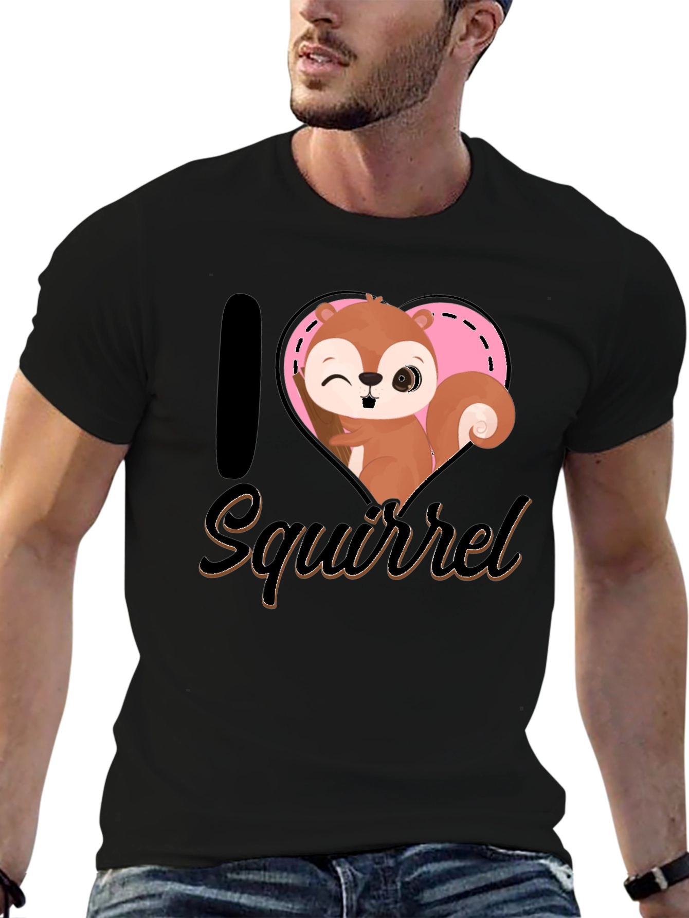 I Love Squirrel T-Shirt