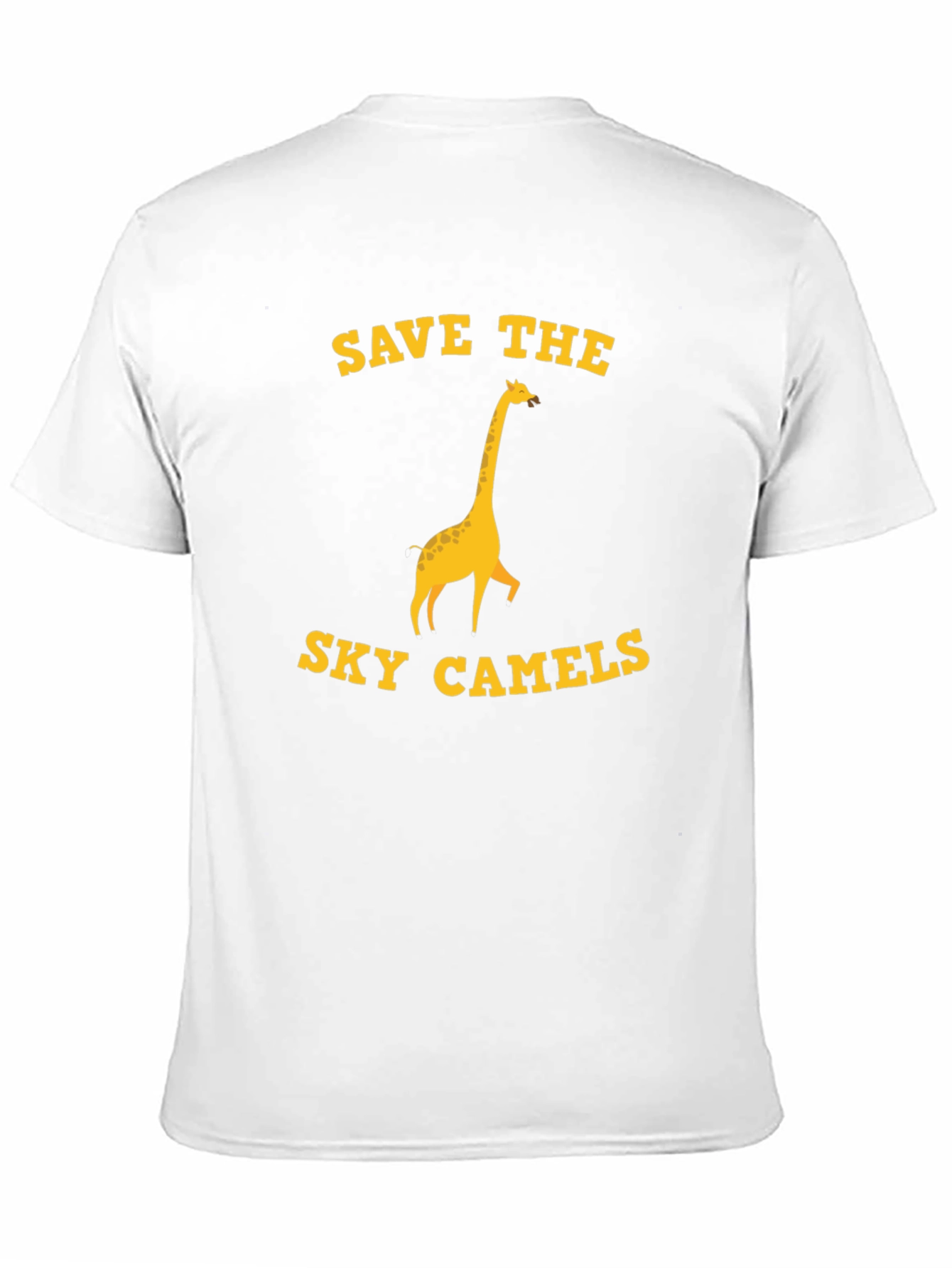 Save the Sky Camels Graphic Tee - Giraffe T-Shirt