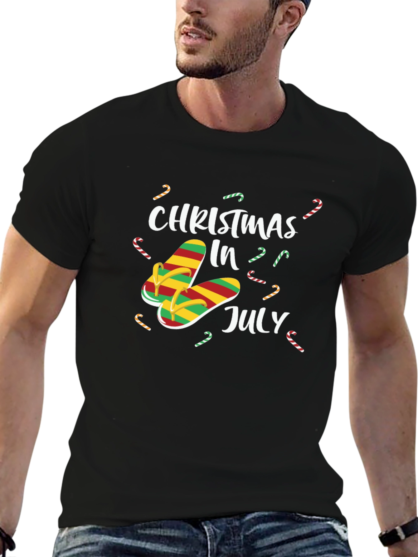 Christmas in July Graphic T-Shirt