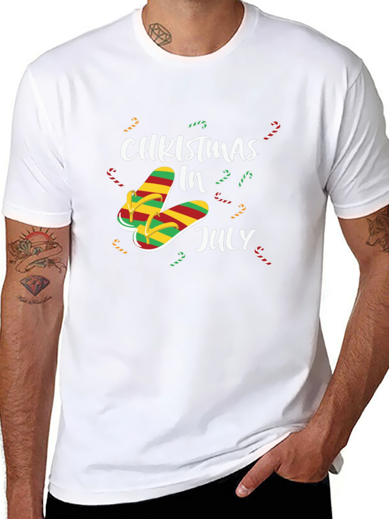 Christmas in July Graphic T-Shirt
