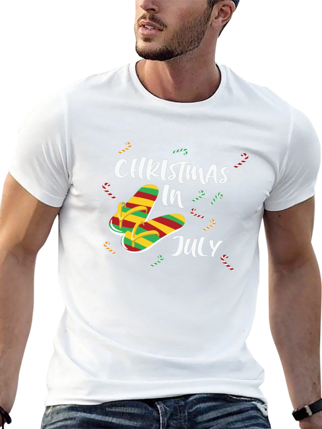 Christmas in July Graphic T-Shirt