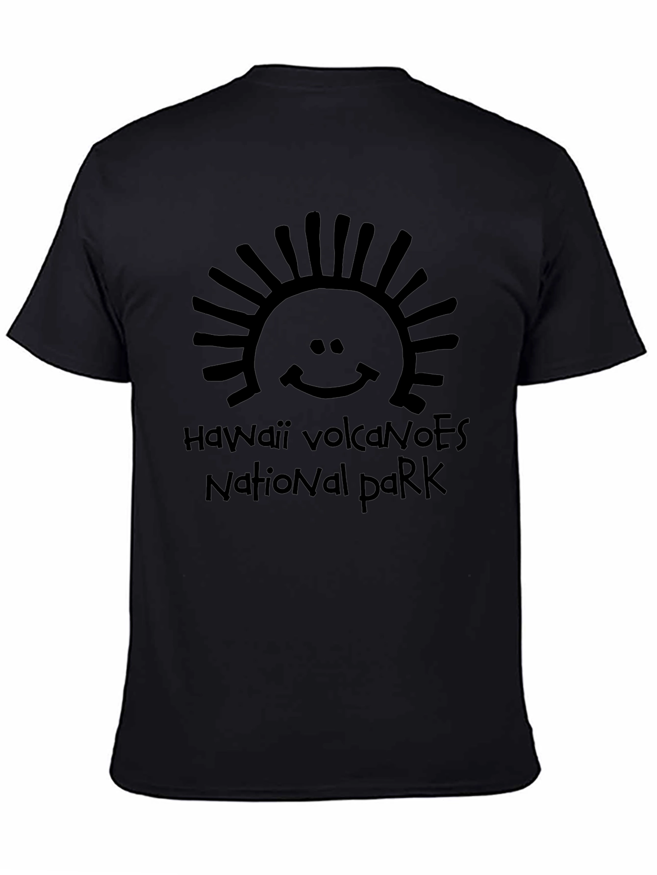 Hawaii Volcanoes National Park Black T-Shirt