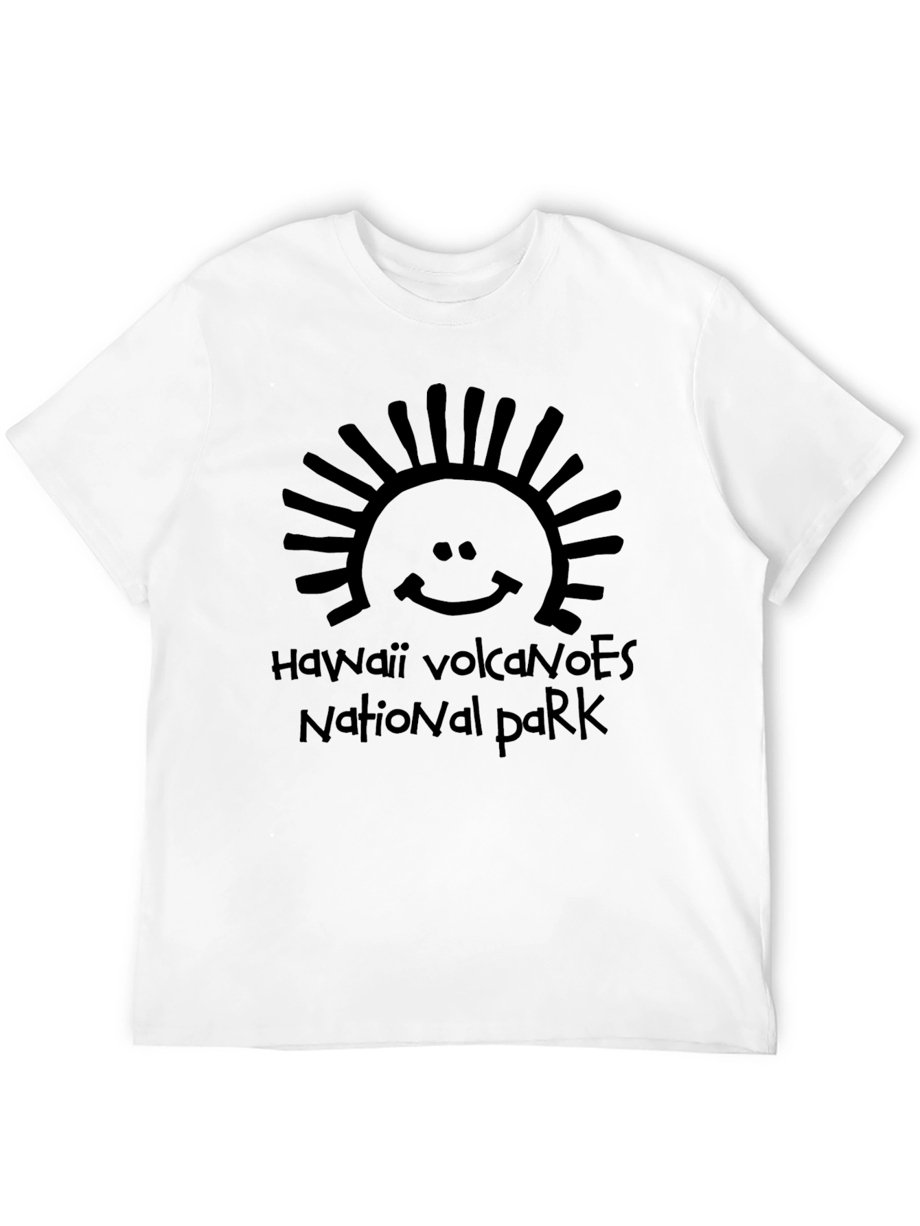 Hawaii Volcanoes National Park Black T-Shirt
