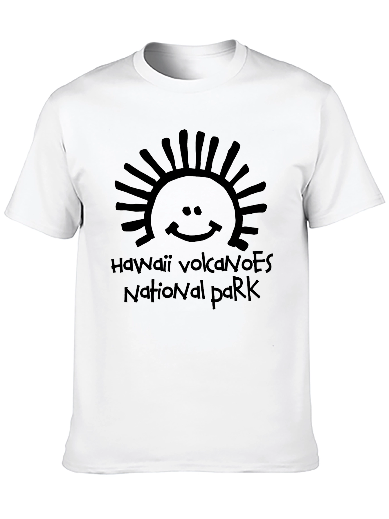 Hawaii Volcanoes National Park Black T-Shirt