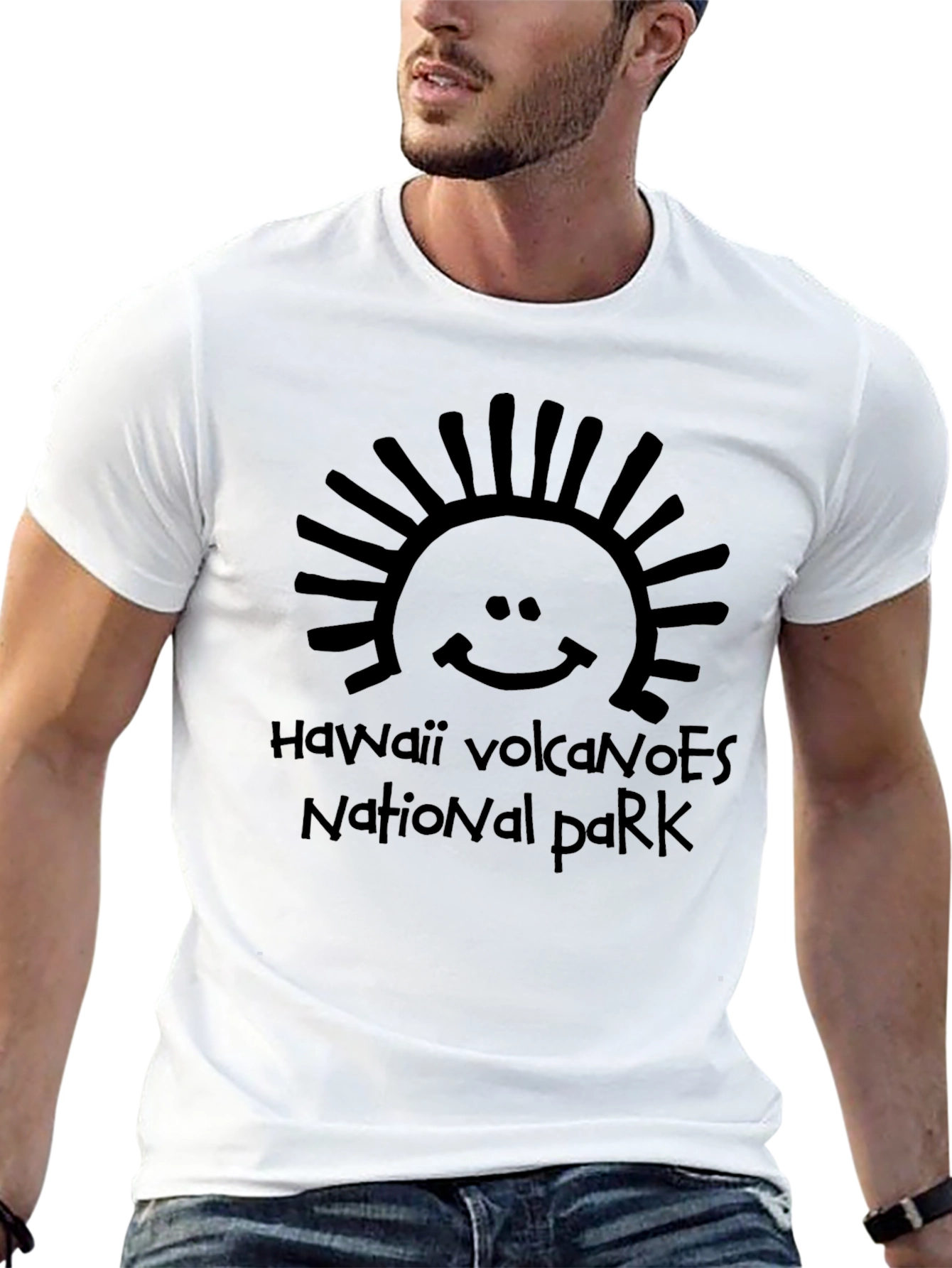 Hawaii Volcanoes National Park Black T-Shirt