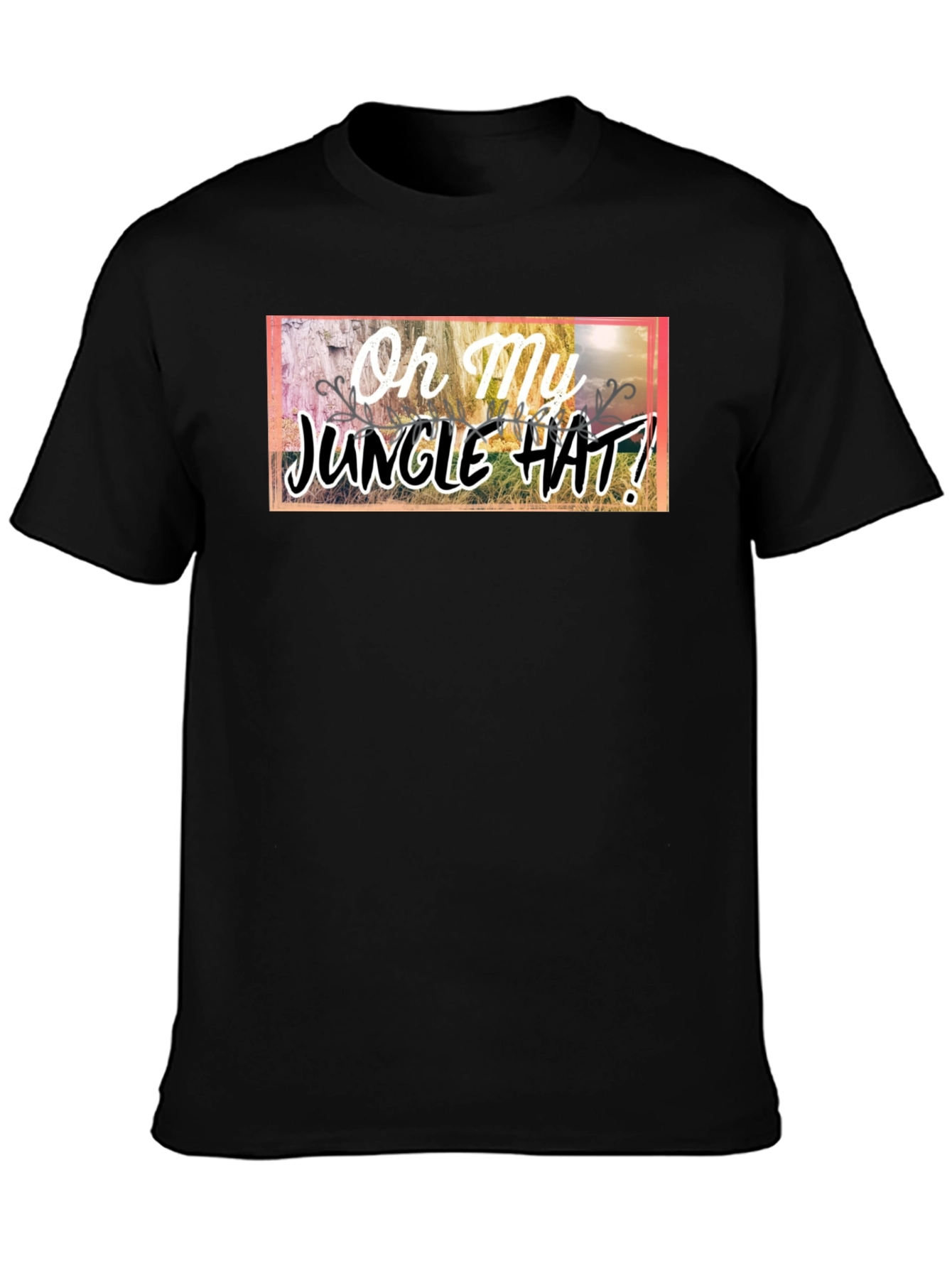 Oh My Jungle Hat Graphic T-Shirt