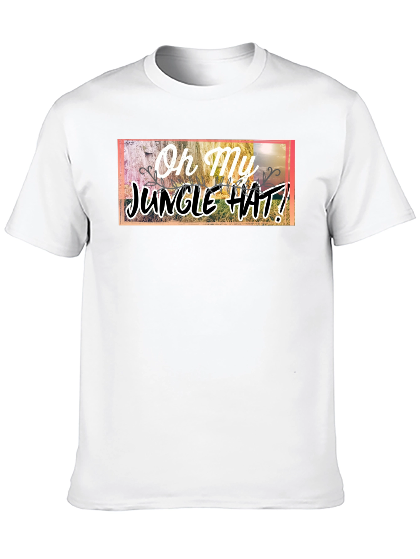 Oh My Jungle Hat Graphic T-Shirt