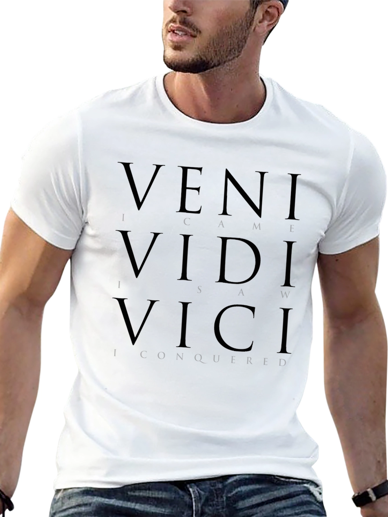 Veni Vidi Vici Graphic T-Shirt