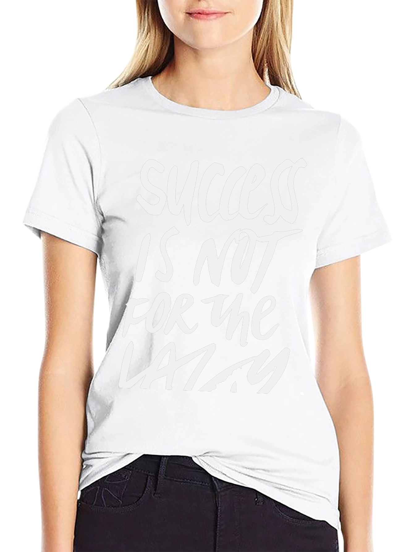 Success Is Not For The Lazy Black T-Shirt