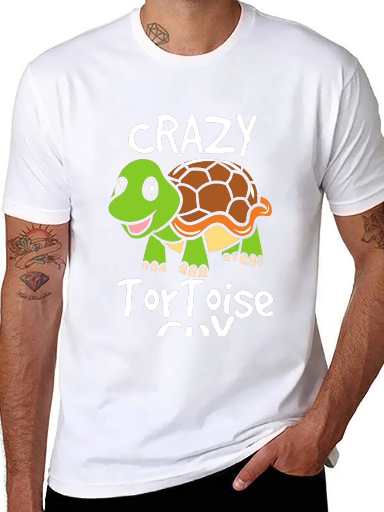 Crazy Tortoise Guy T-Shirt