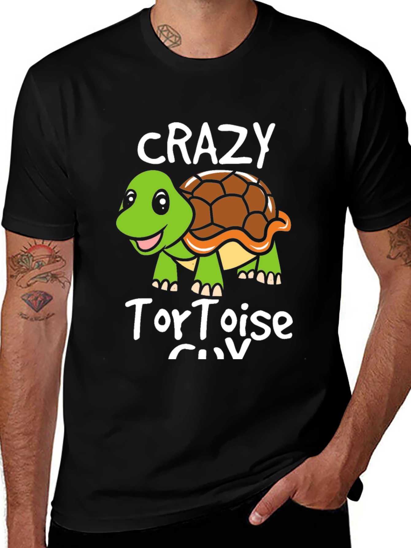 Crazy Tortoise Guy T-Shirt