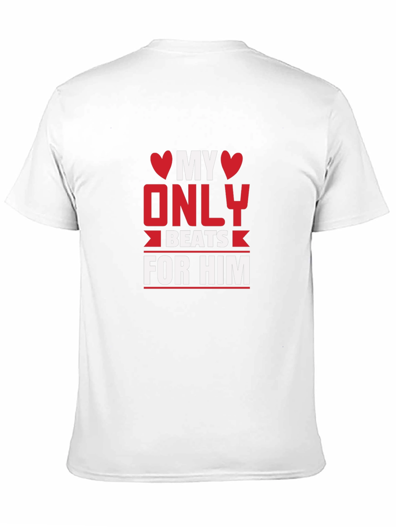 My Only Heart Beats For Him Graphic T-Shirt