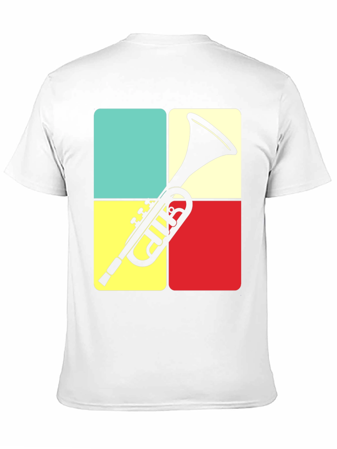 Retro Trumpet Graphic Tee - Musicians Style