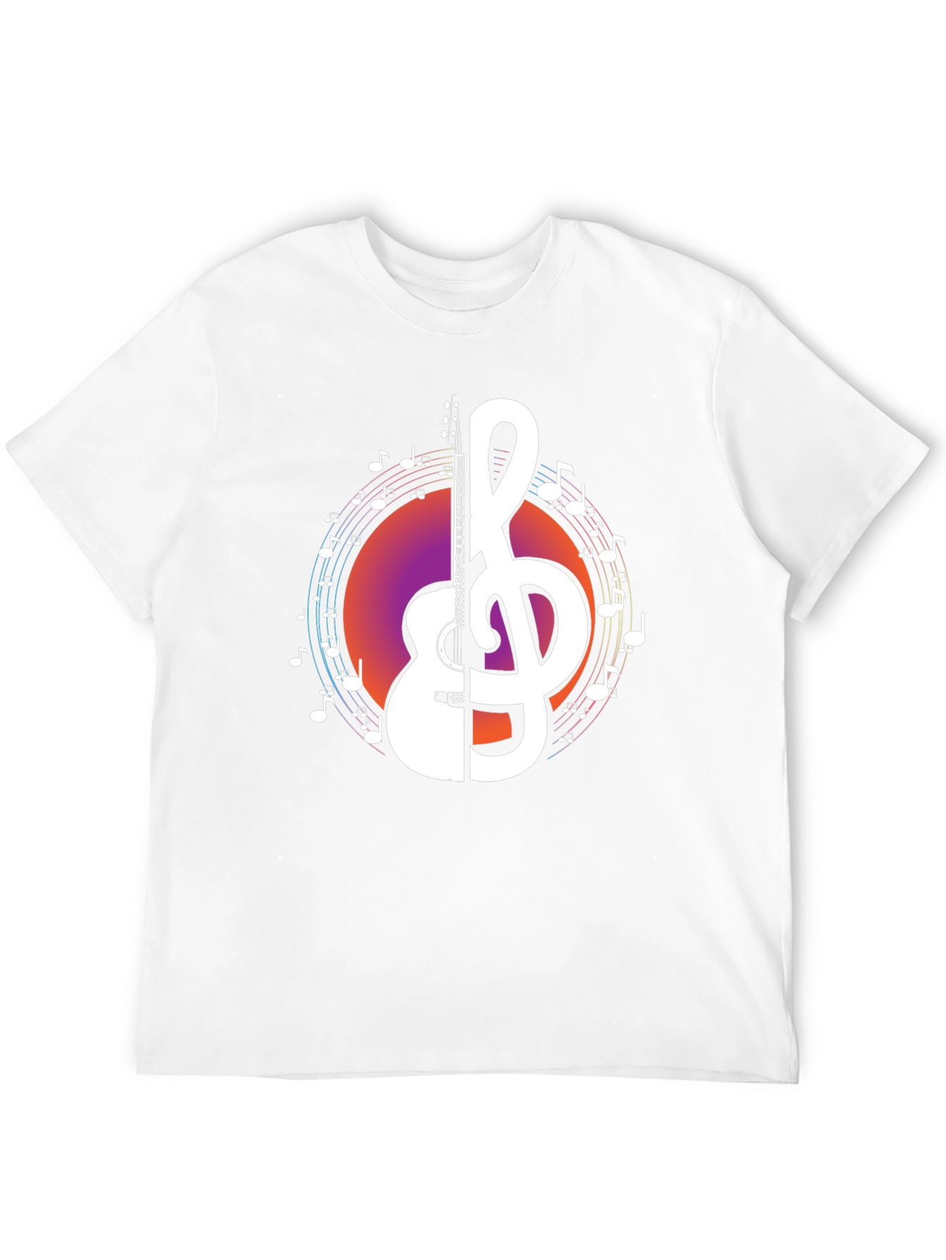 Music Guitar Graphic Tee