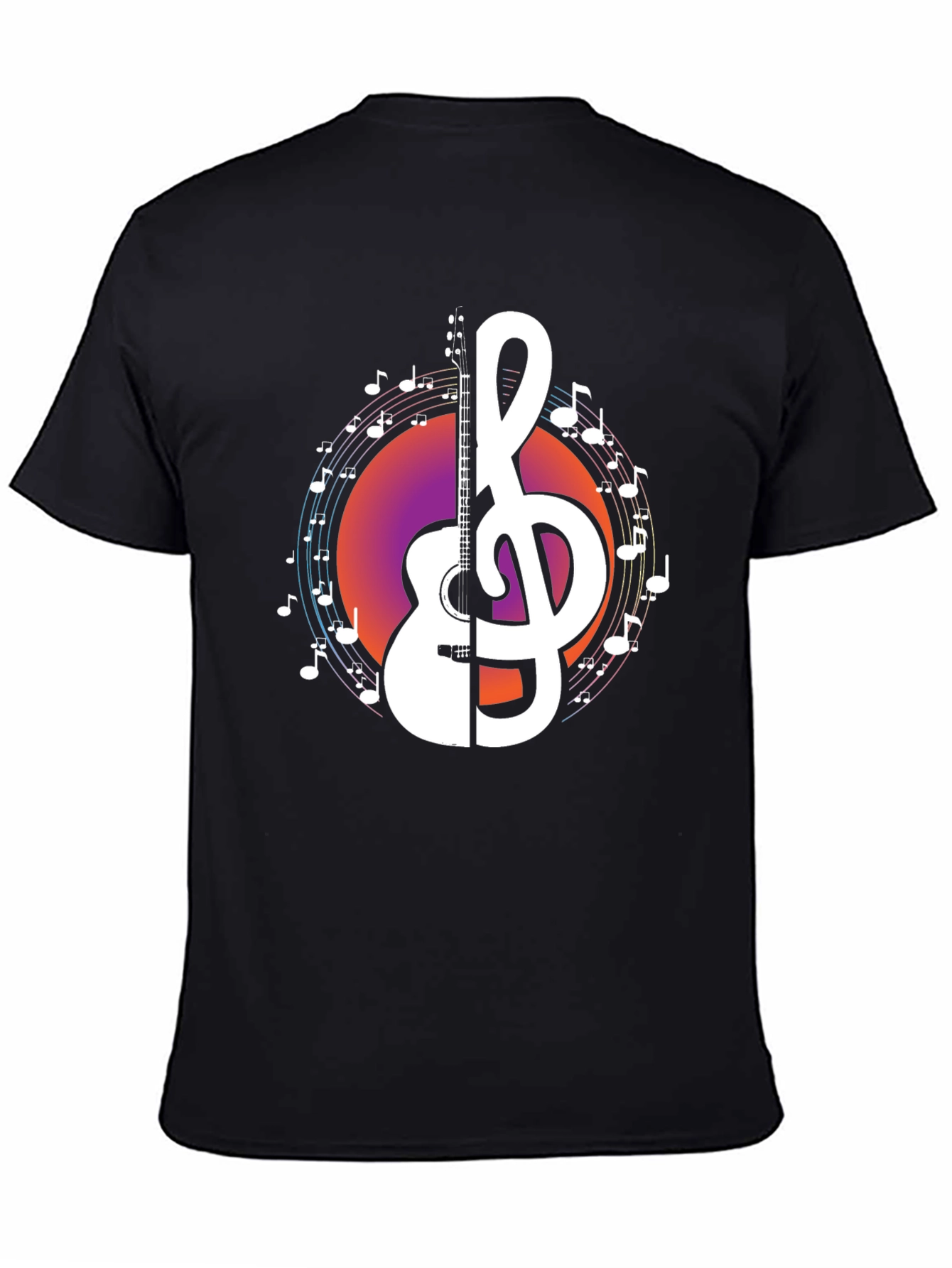 Music Guitar Graphic Tee