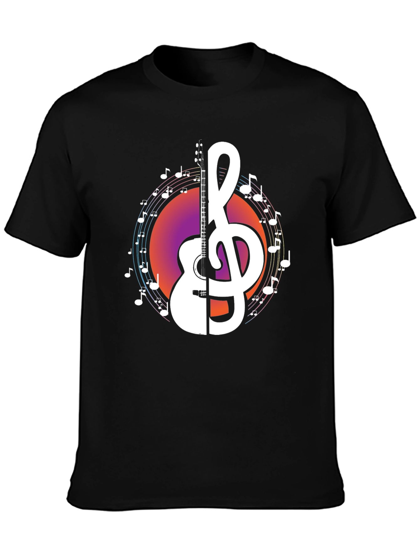 Music Guitar Graphic Tee