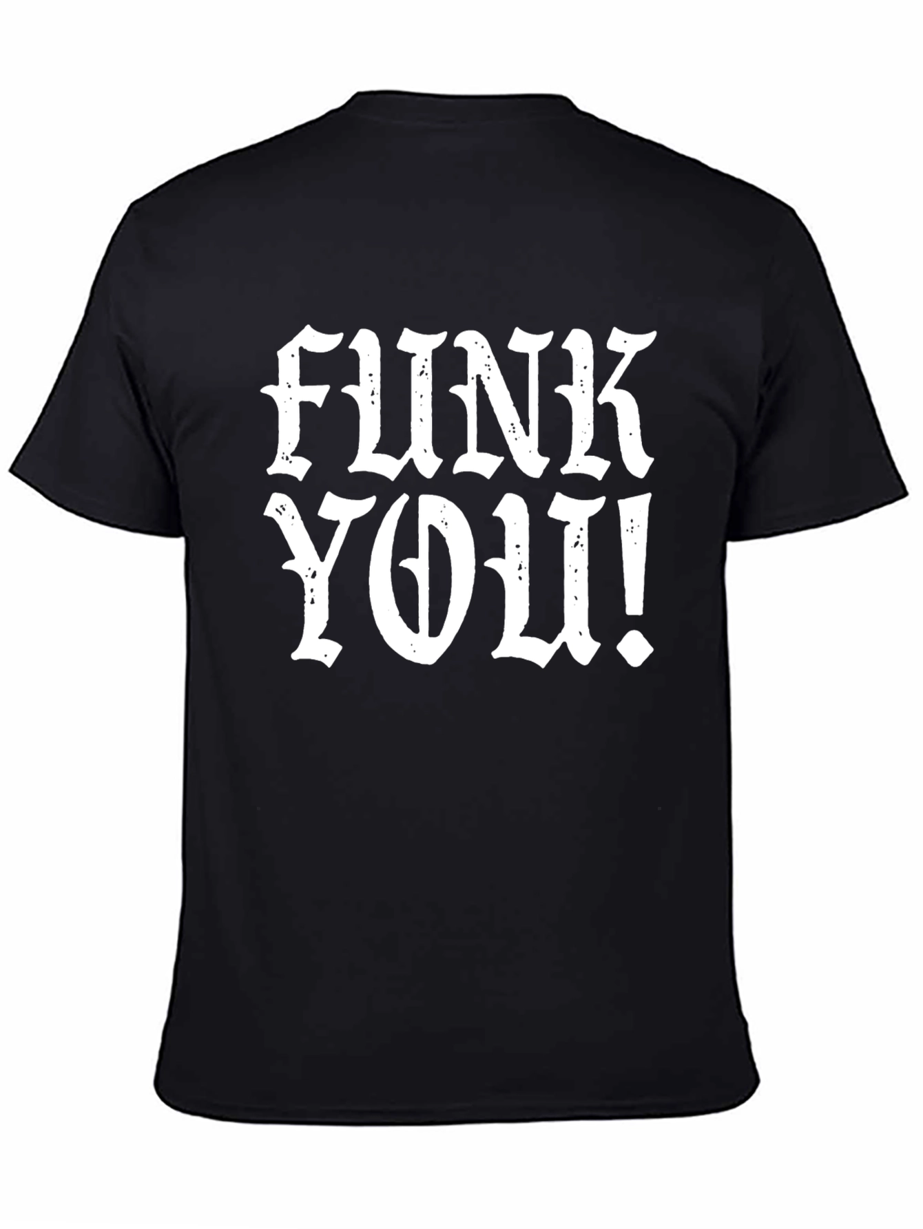 Funk You! Black Graphic Tee