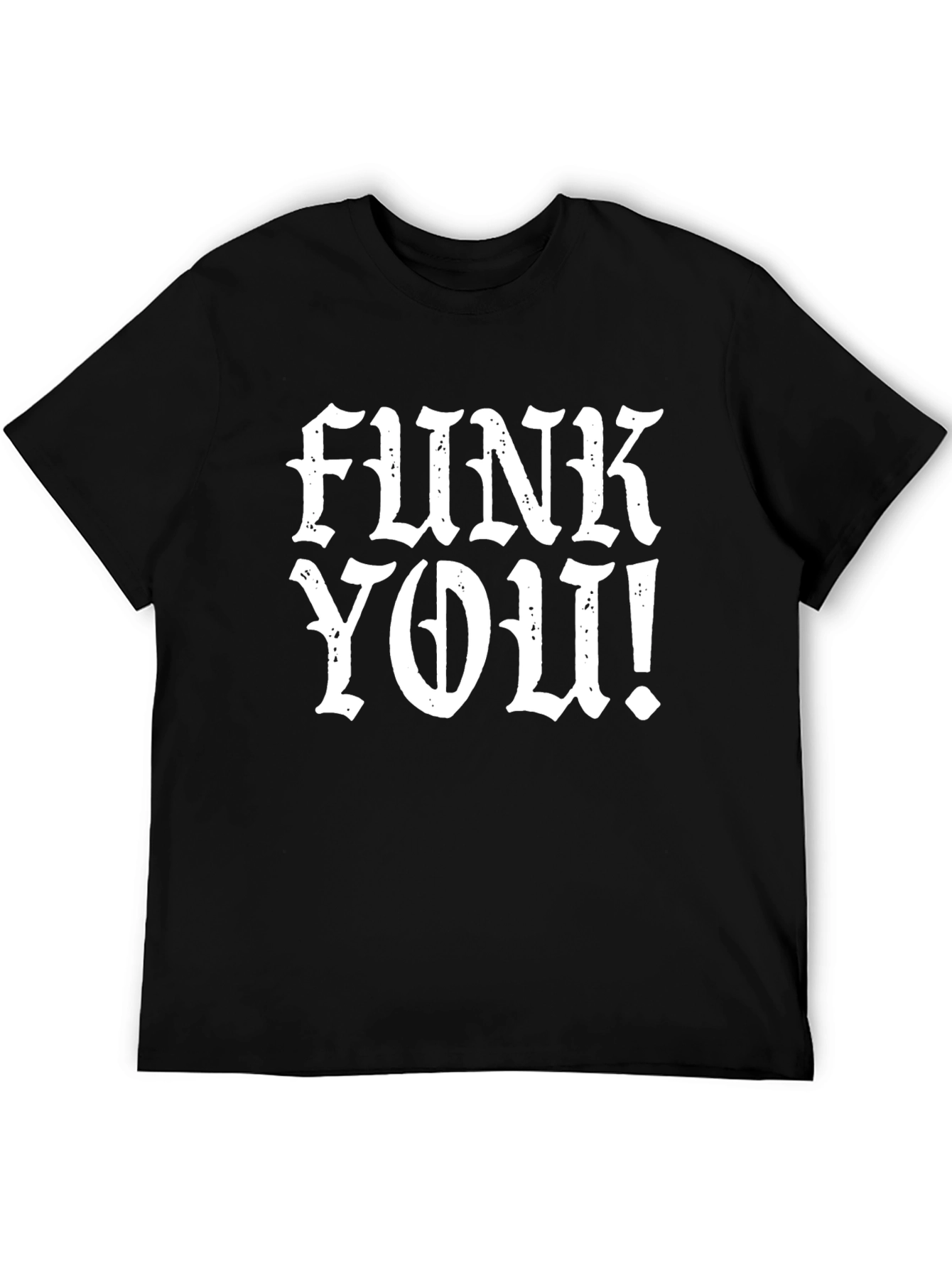 Funk You! Black Graphic Tee