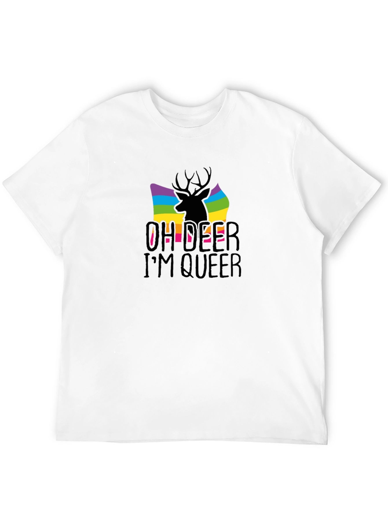 Oh Deer Im Queer LGBTQ+ Pride T-Shirt