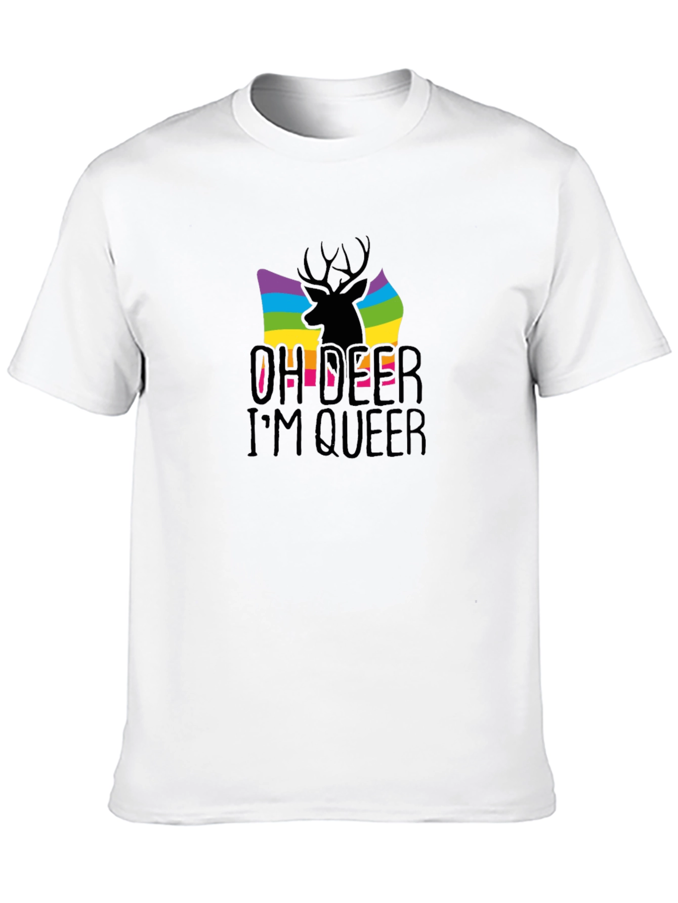 Oh Deer Im Queer LGBTQ+ Pride T-Shirt