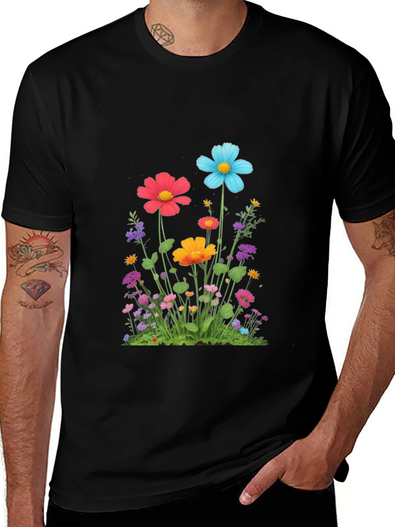 Floral Garden Graphic Tee
