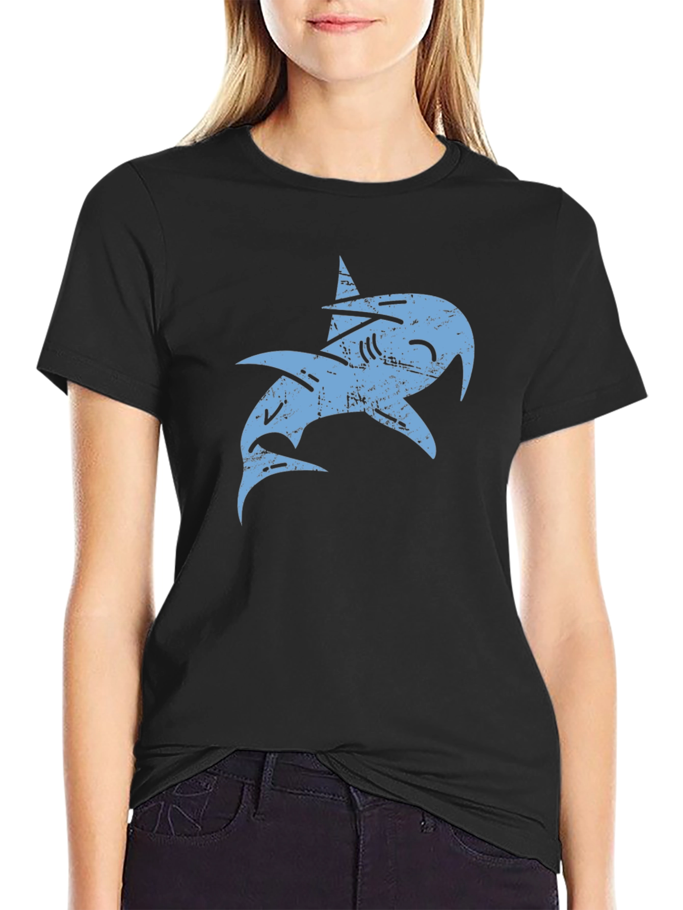 Shark Graphic T-Shirt - Casual Comfort