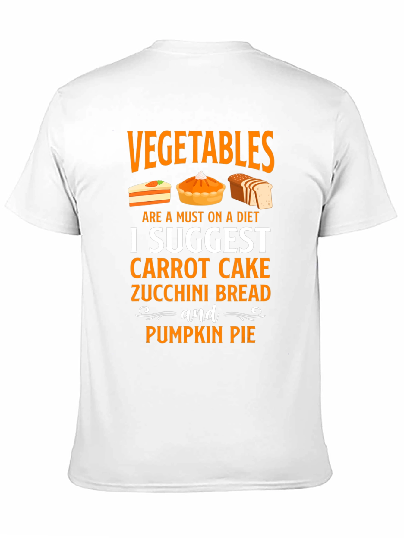 Vegetables on Diet Graphic Tee