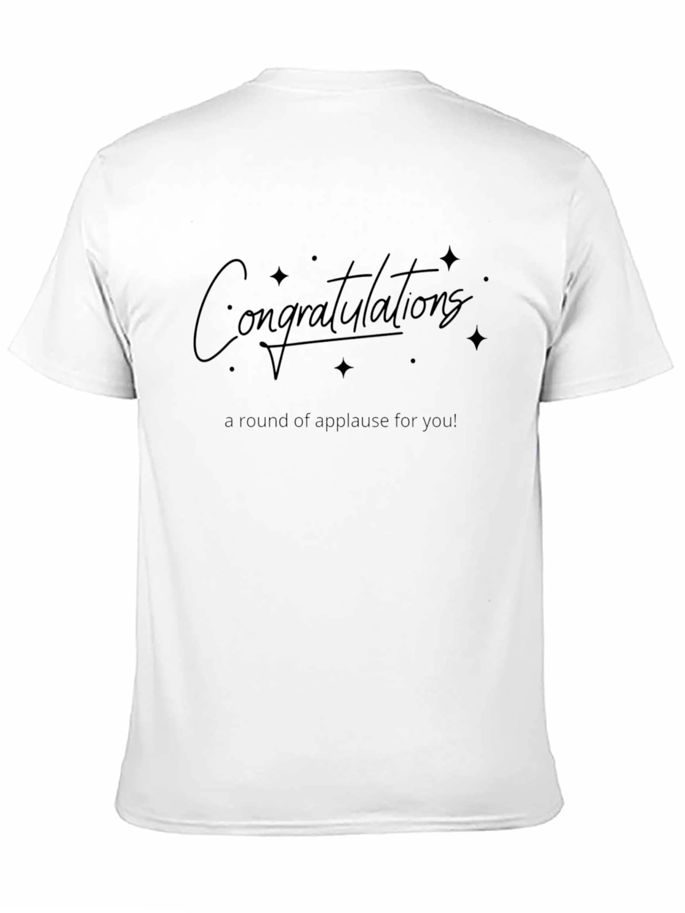Congratulations T-Shirt - Celebrate Achievements