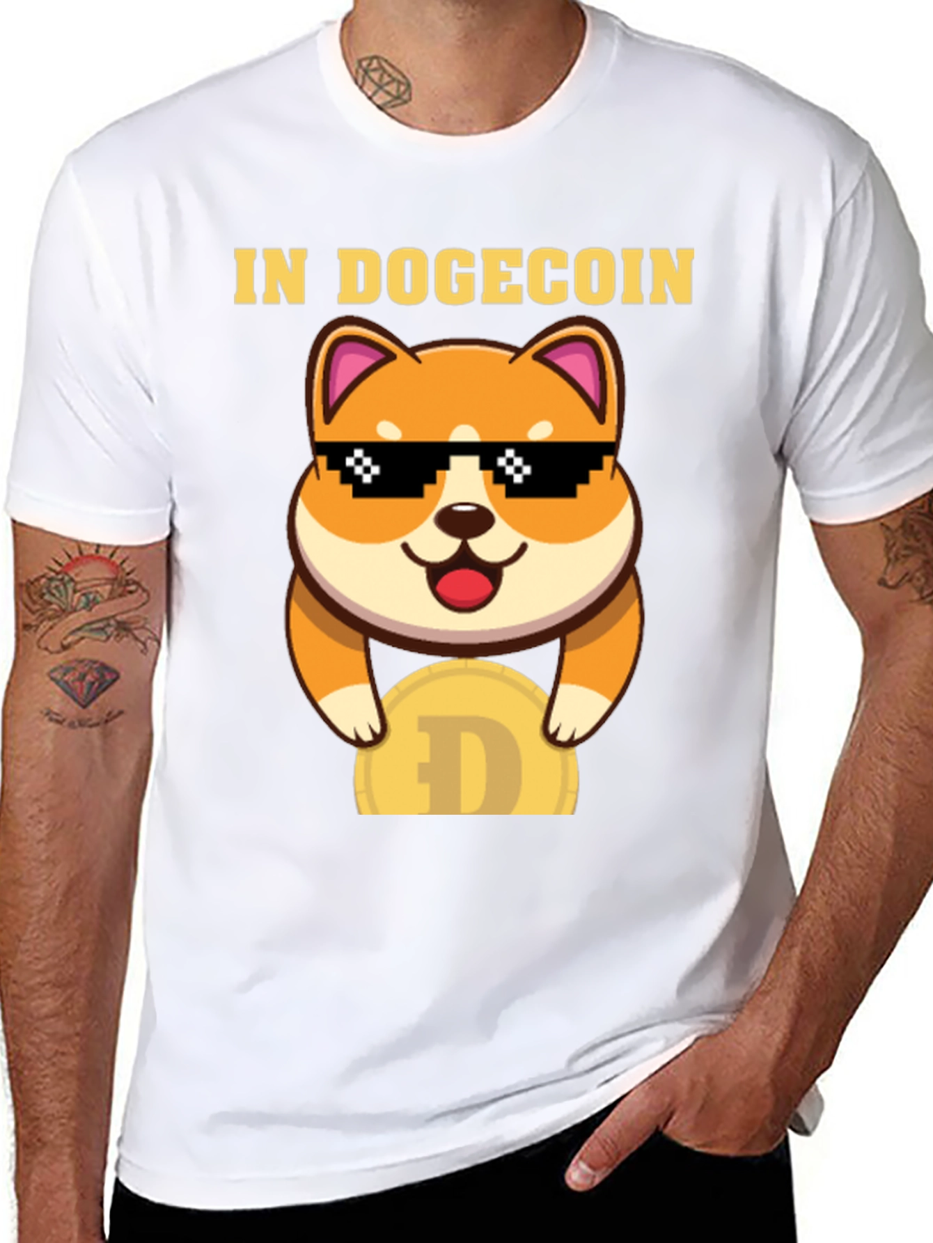 In Dogecoin Crypto T-Shirt