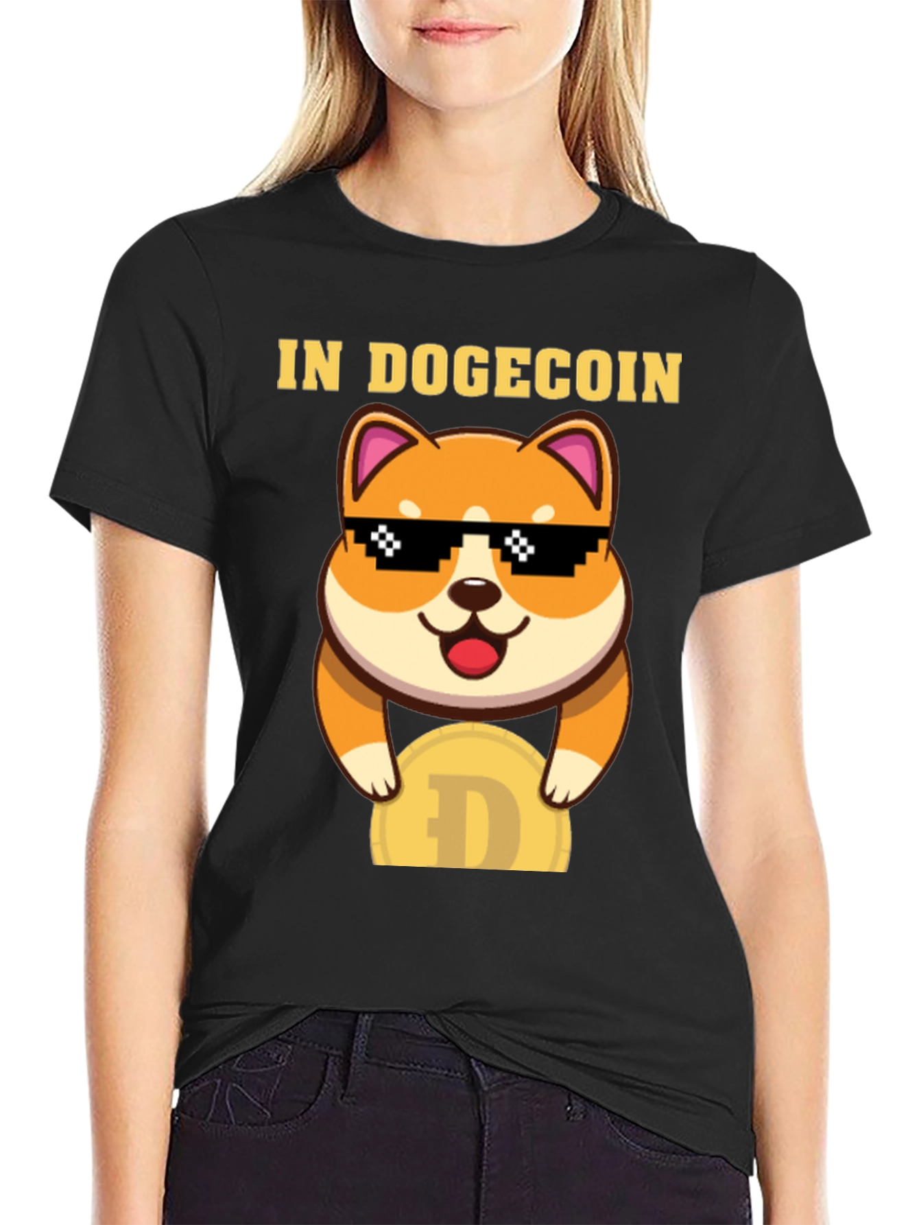 In Dogecoin Crypto T-Shirt