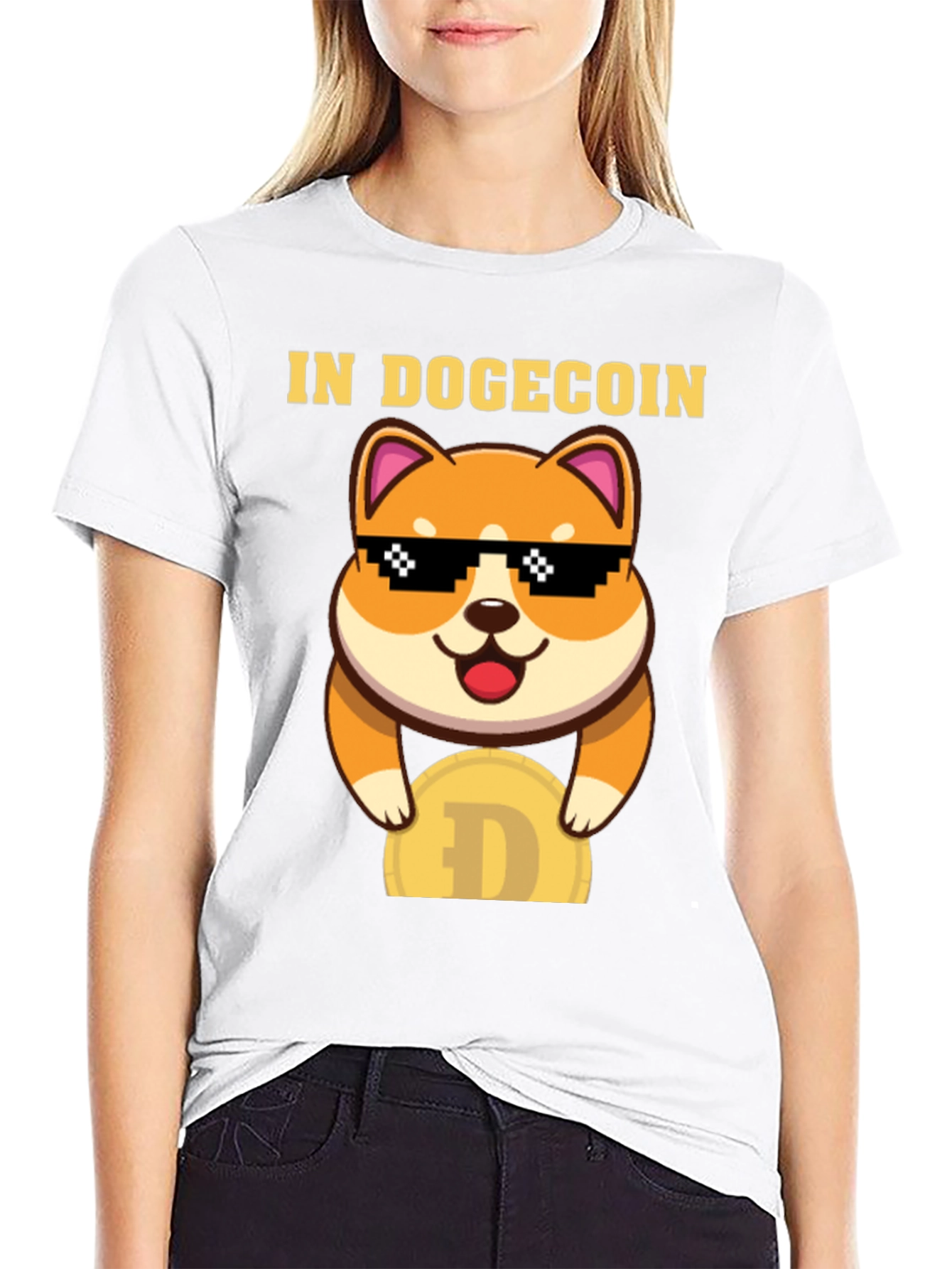 In Dogecoin Crypto T-Shirt