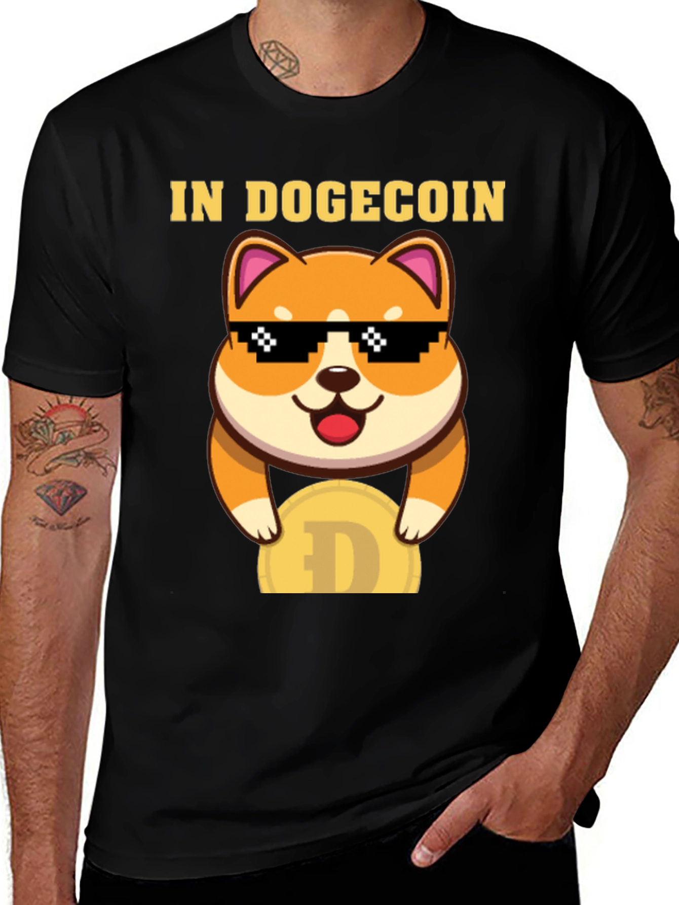In Dogecoin Crypto T-Shirt