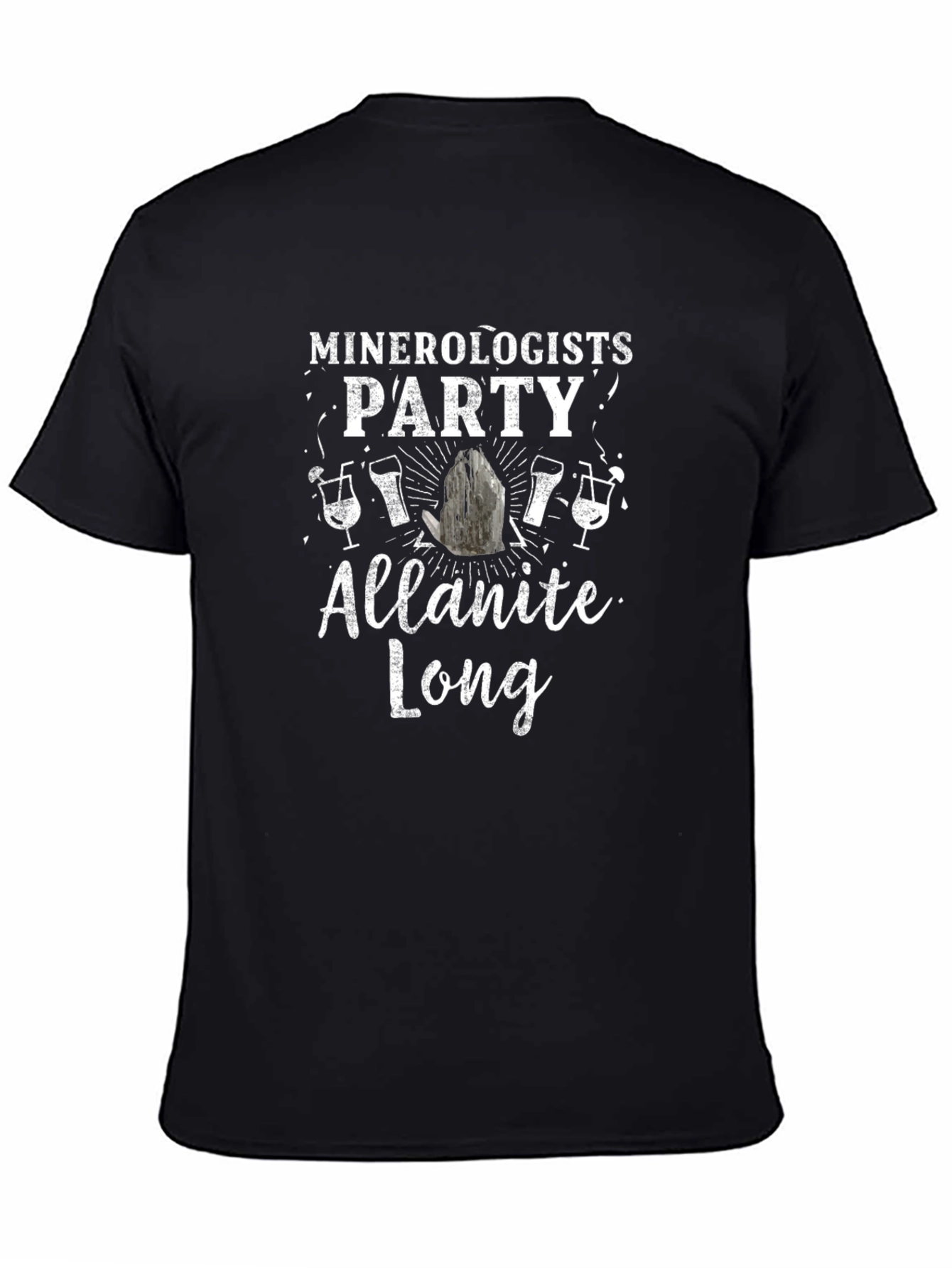 Mineralogists Party Allanite Long T-Shirt