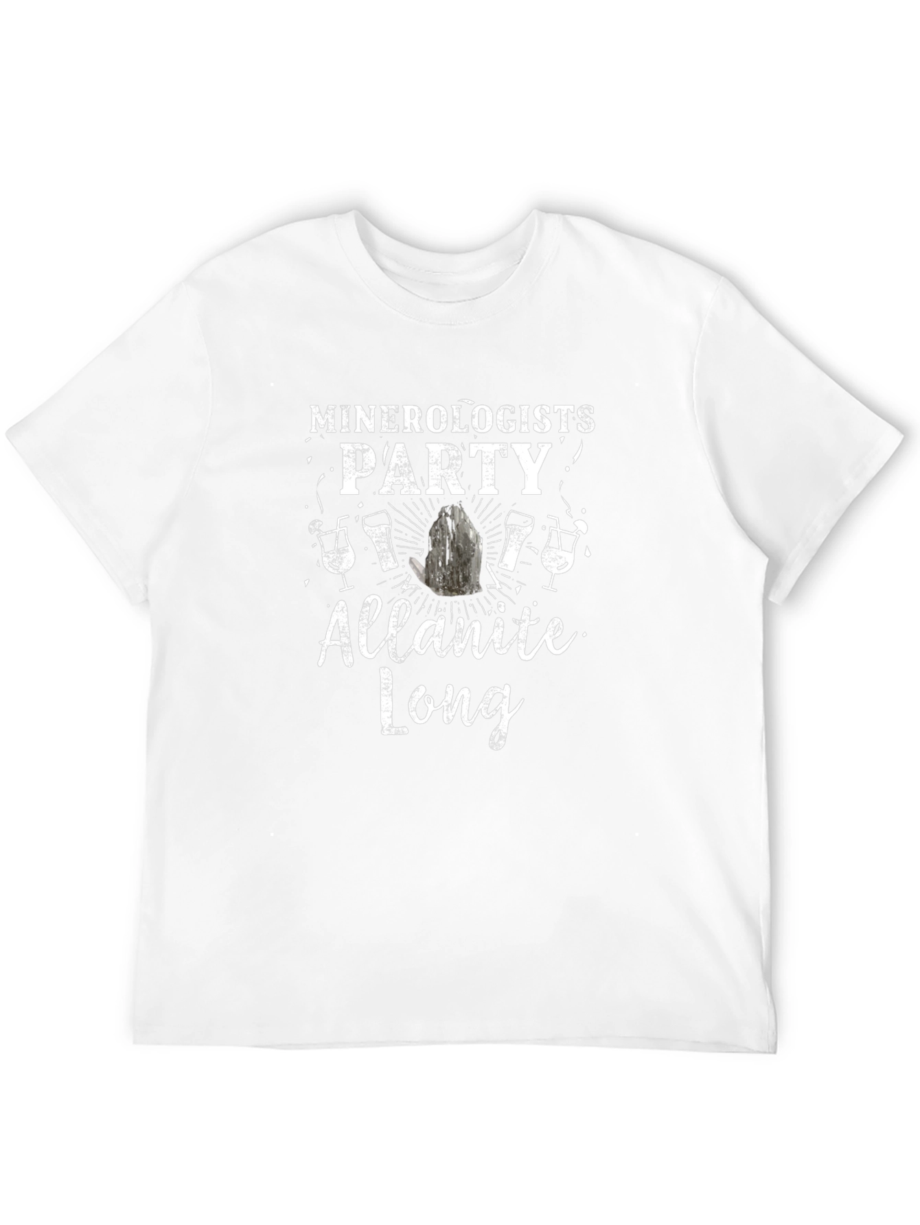 Mineralogists Party Allanite Long T-Shirt
