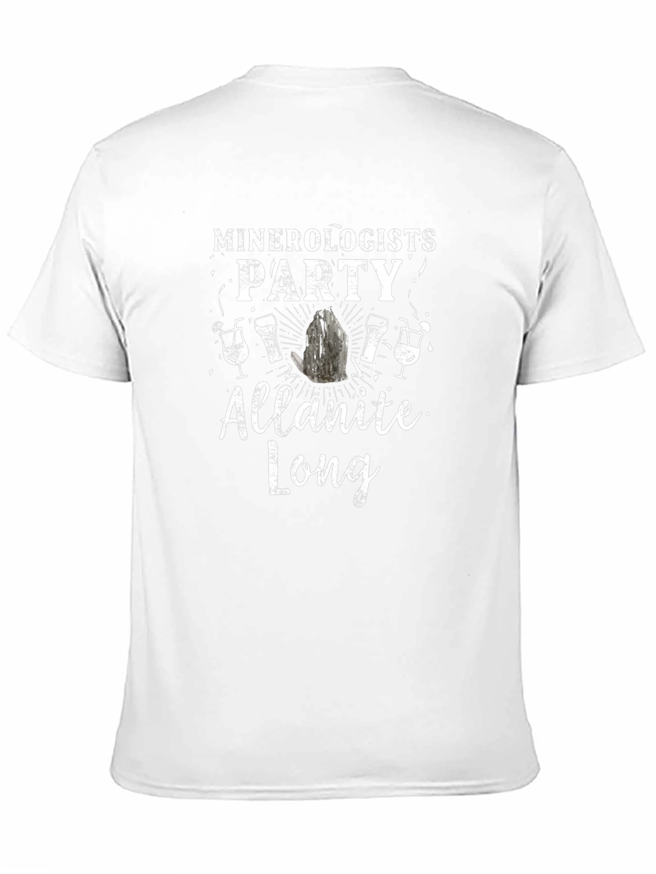 Mineralogists Party Allanite Long T-Shirt