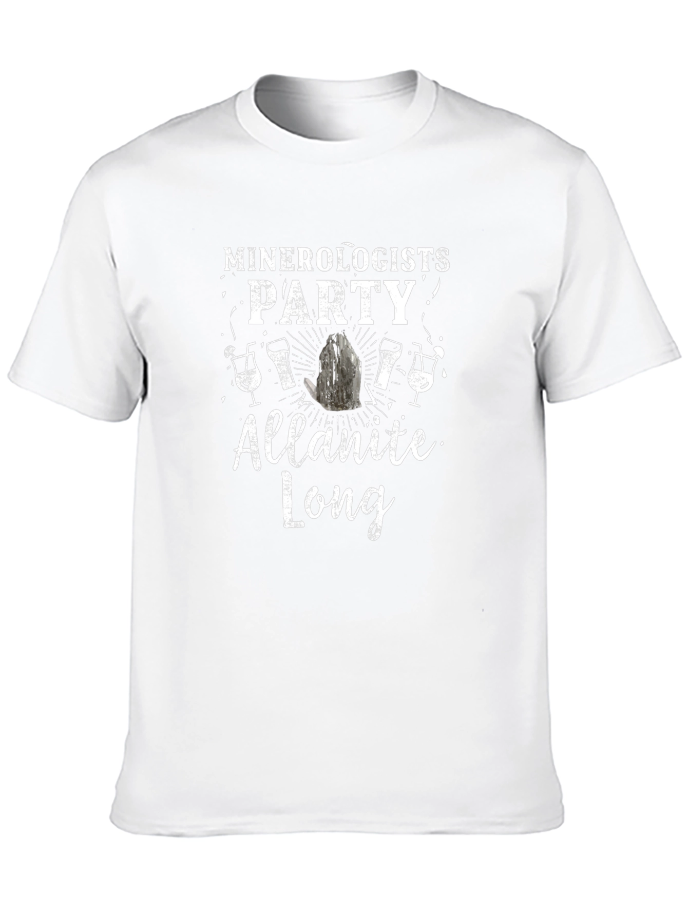 Mineralogists Party Allanite Long T-Shirt