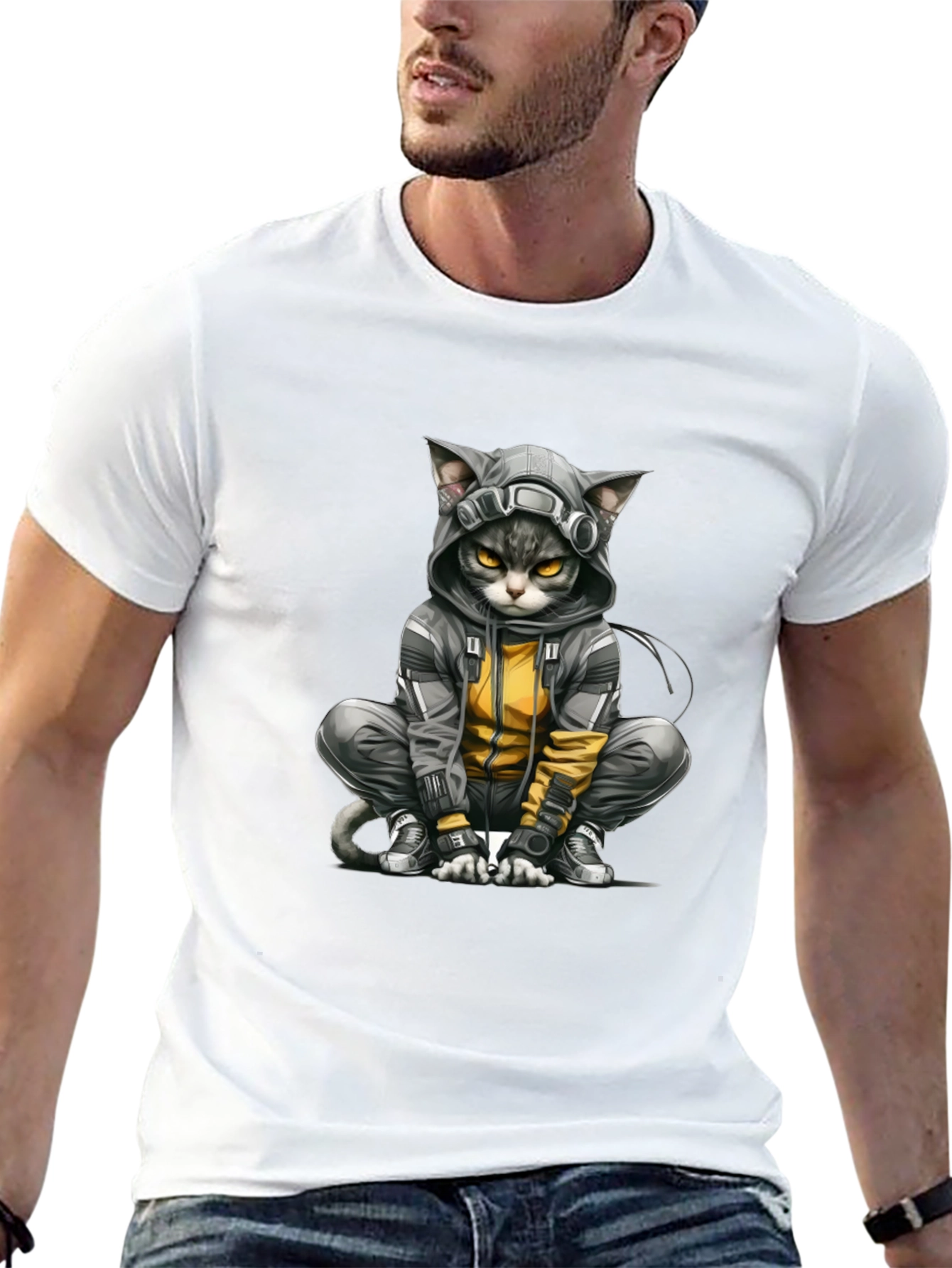 Cyberpunk Cat T-Shirt