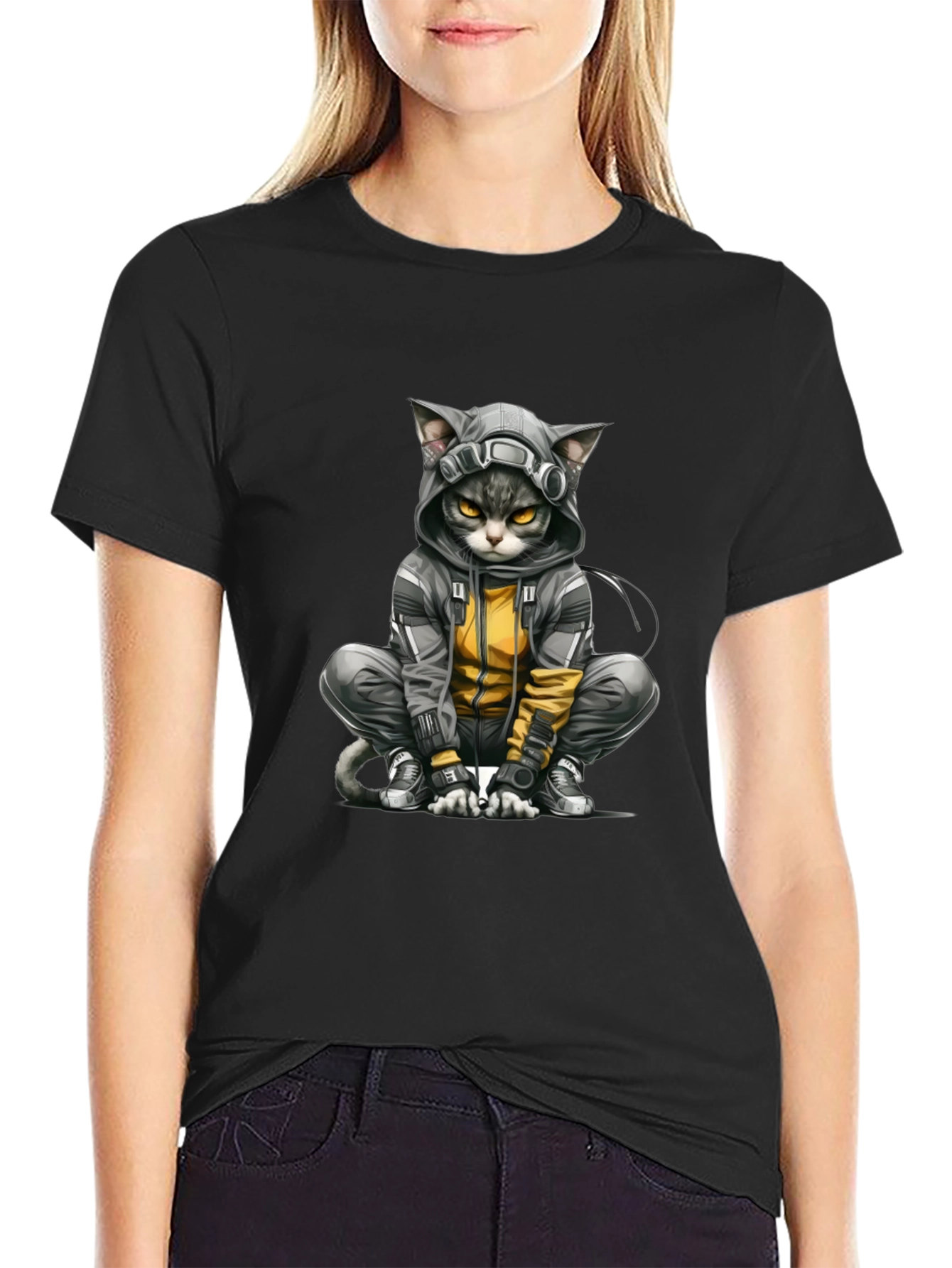 Cyberpunk Cat T-Shirt