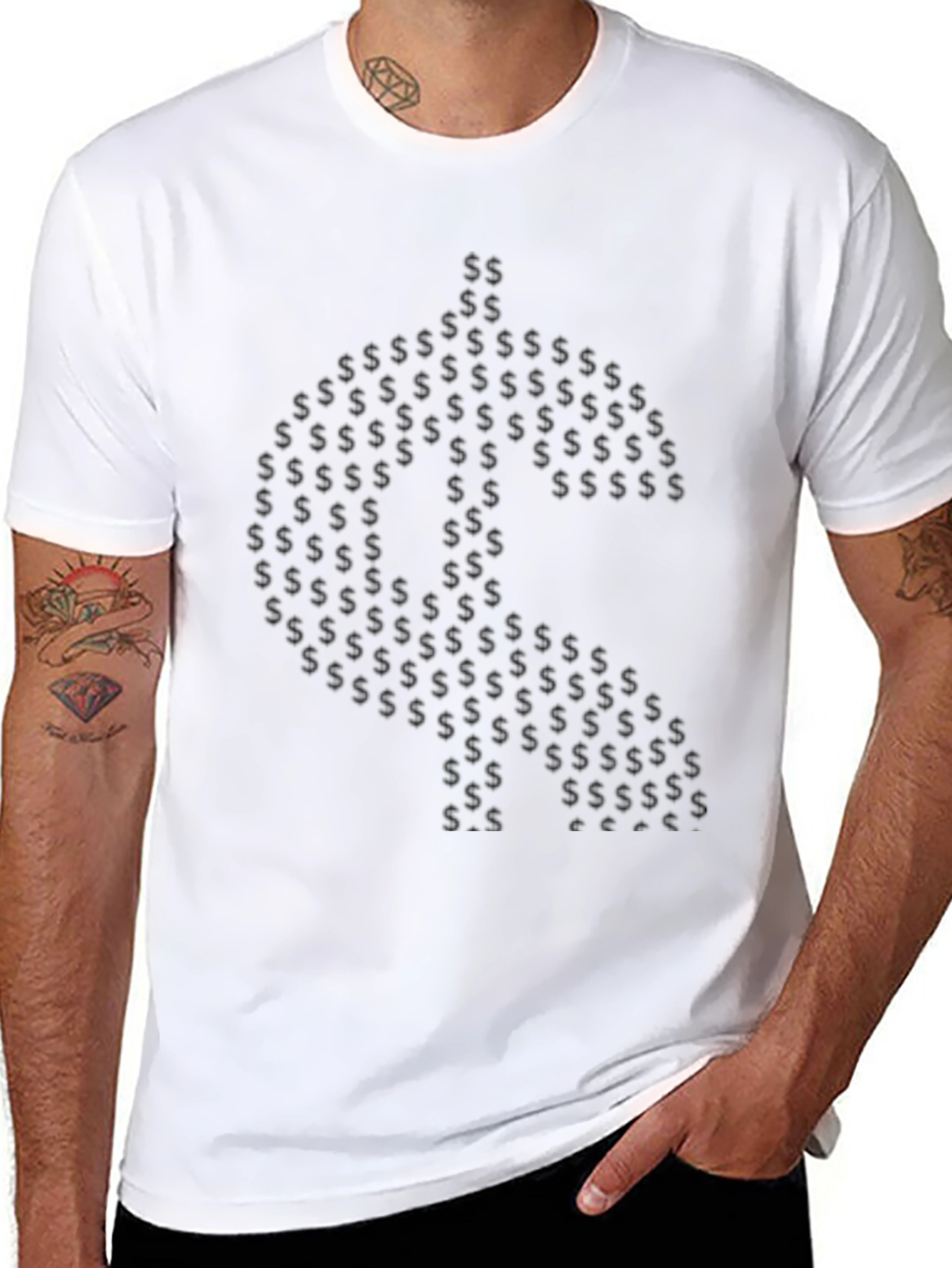Dollar Sign Graphic Tee