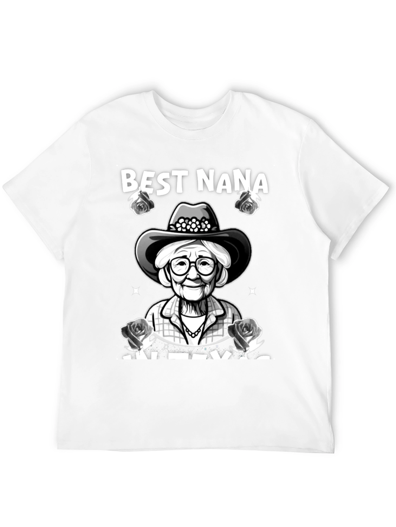 Best Nana in Texas Graphic T-Shirt