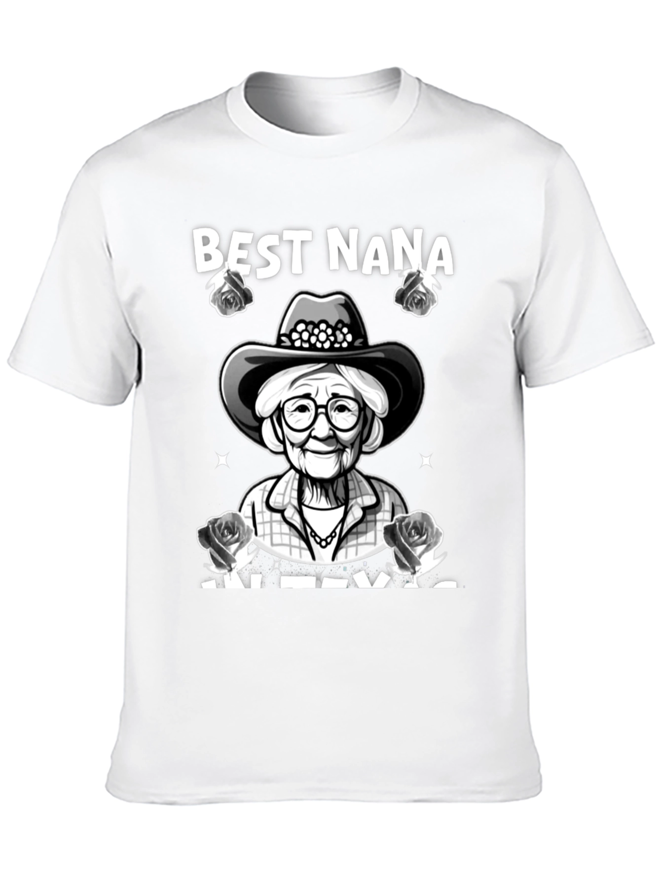 Best Nana in Texas Graphic T-Shirt