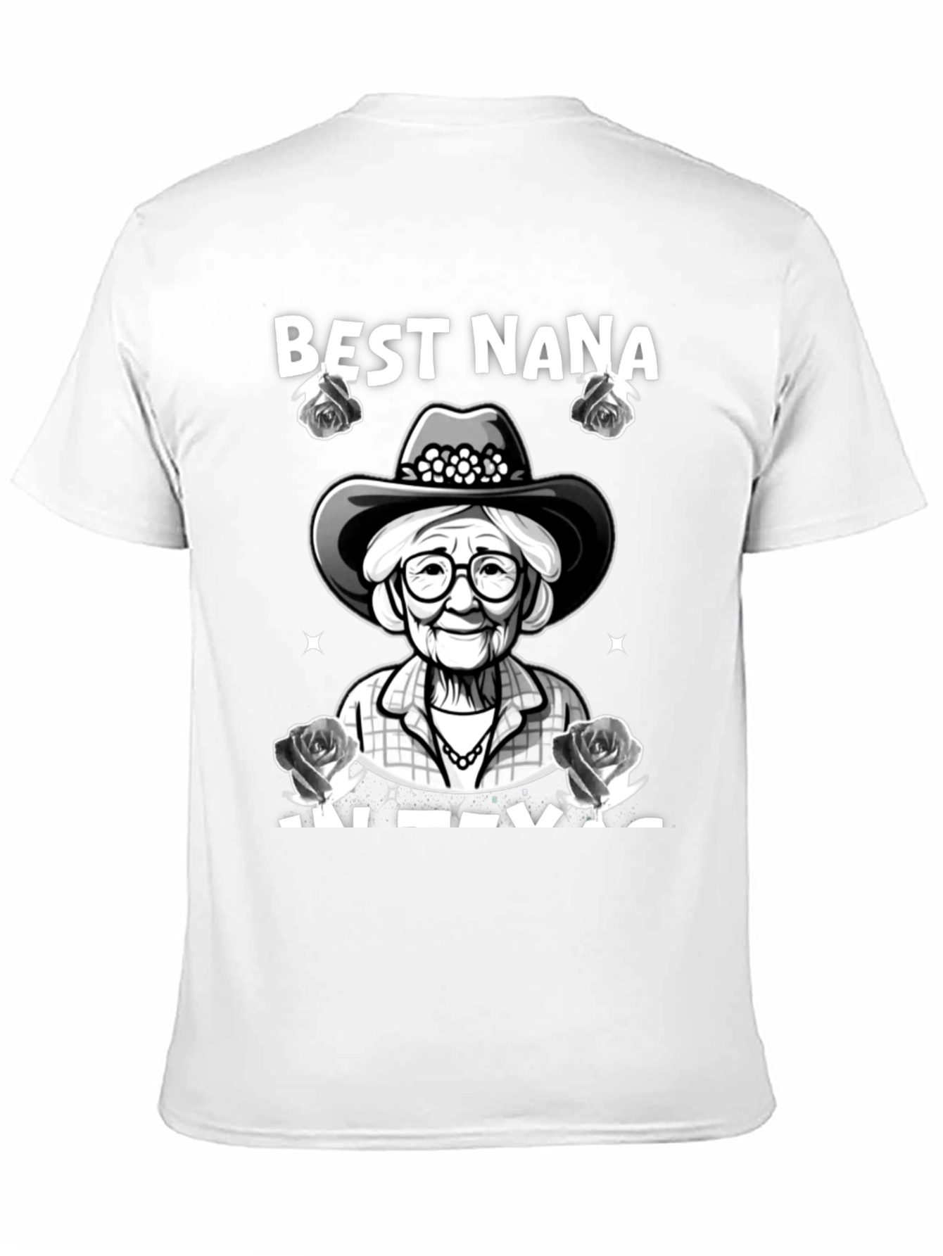 Best Nana in Texas Graphic T-Shirt