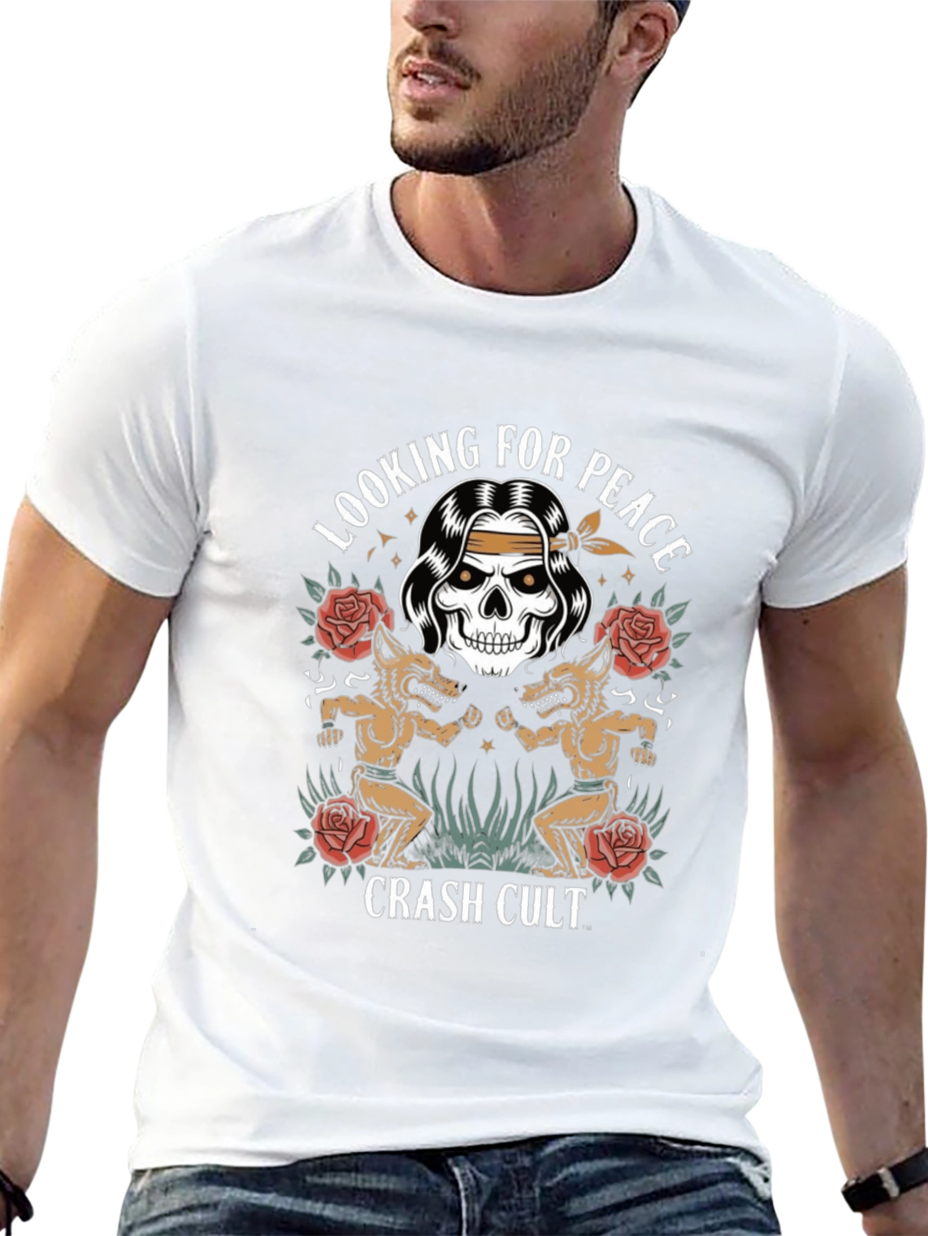 Crash Cult Peace Seeker Graphic T-Shirt