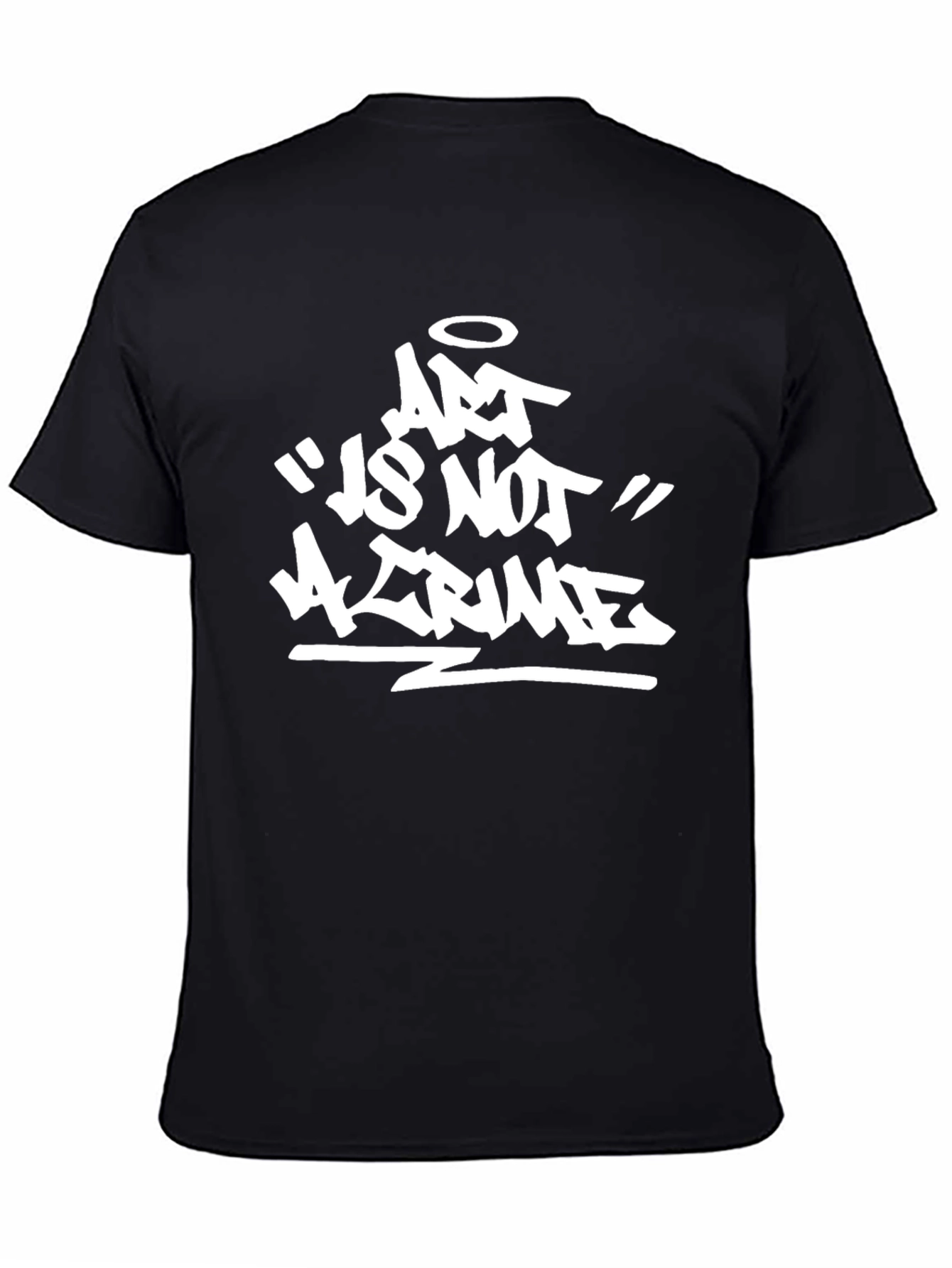 Art Is Not A Crime Graphic Tee - Unisex