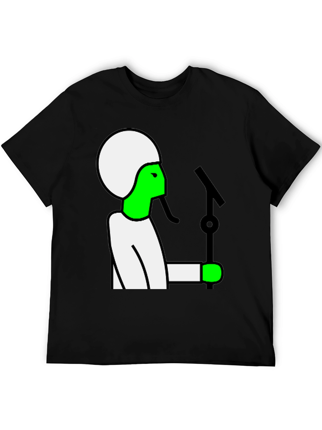 Retro Cartoon Musician T-Shirt