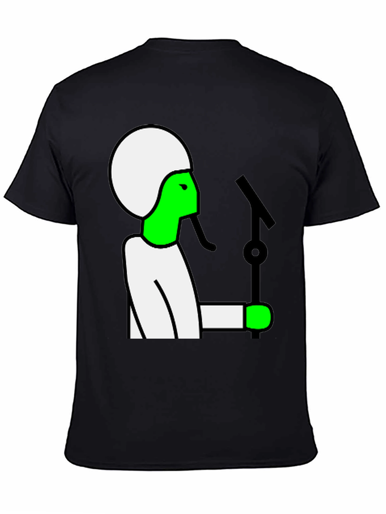 Retro Cartoon Musician T-Shirt