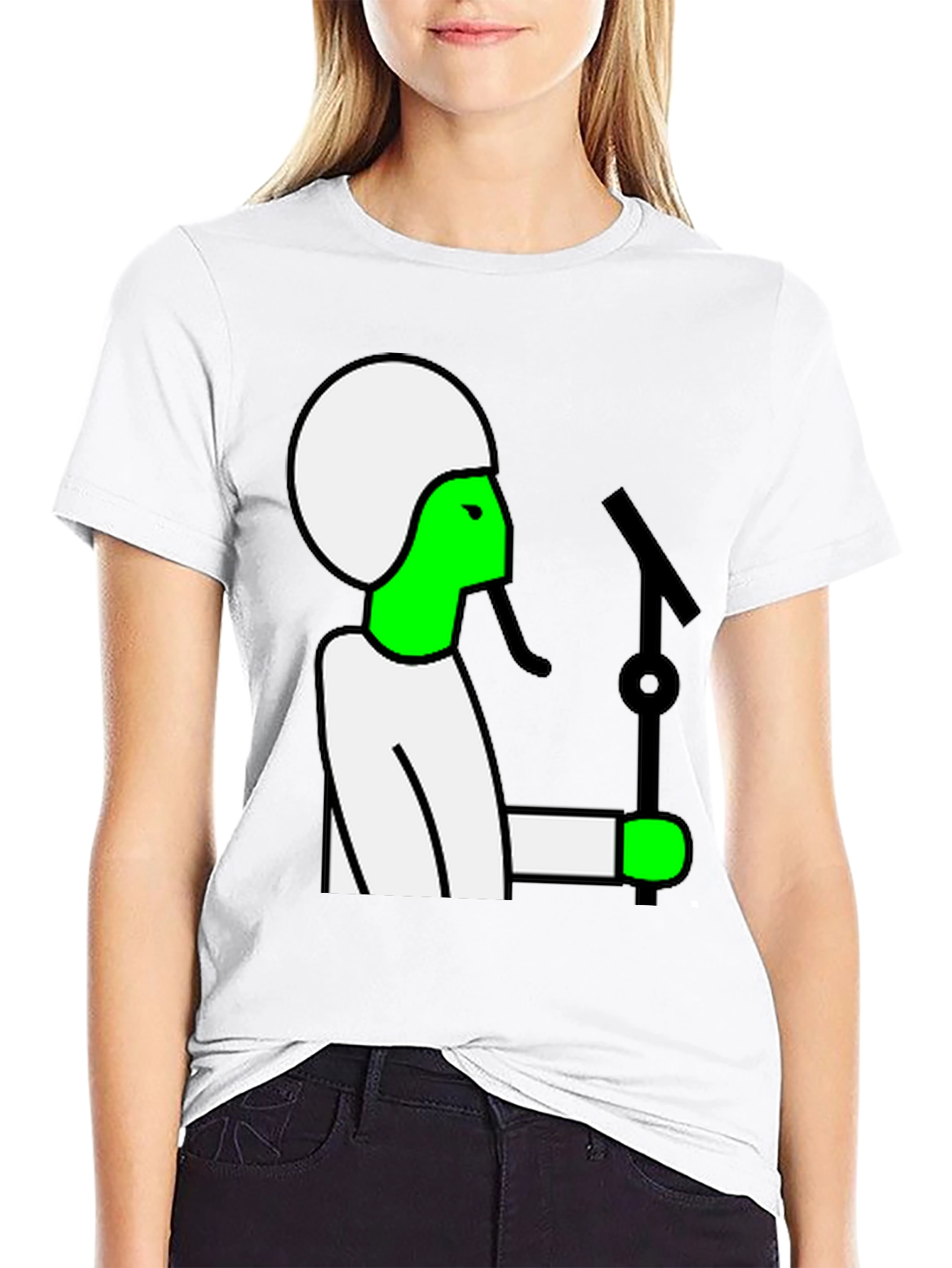 Retro Cartoon Musician T-Shirt